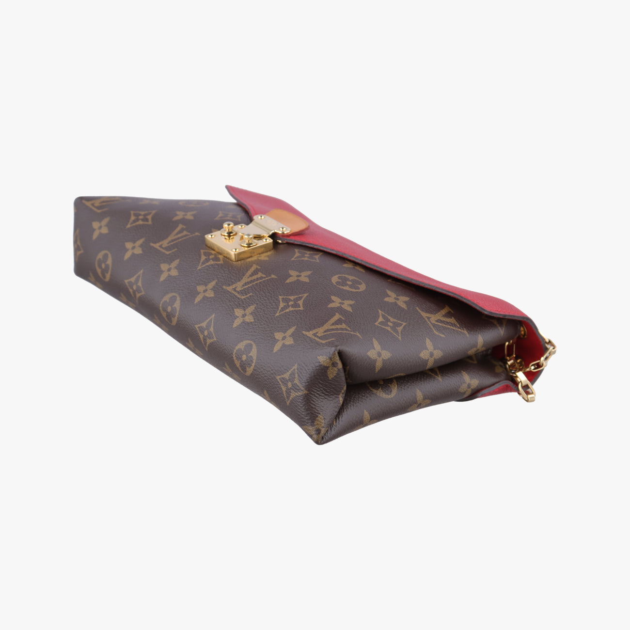 PALLAS ChainBrown×CERISEMonogram Canvas×calf leatherM41201CA1115パラス チェーンモノグラム/ブラウン系×スリーズモノグラムキャンバス×カーフレザーM41201CA1115