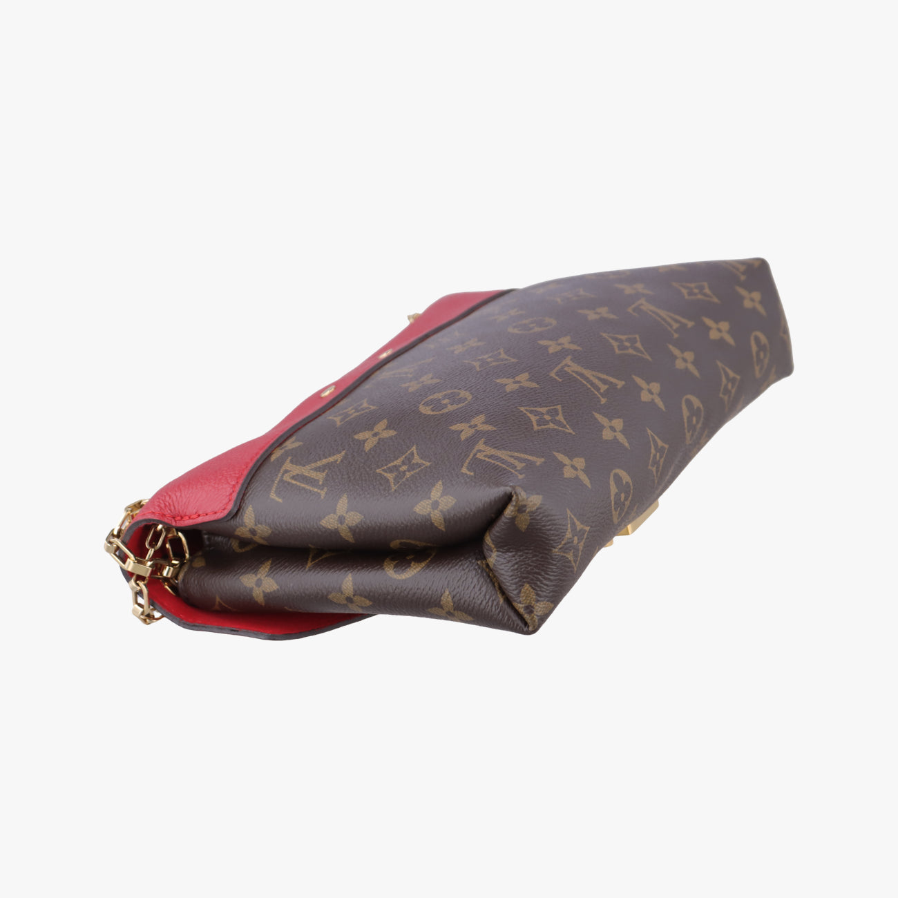 PALLAS ChainBrown×CERISEMonogram Canvas×calf leatherM41201CA1115パラス チェーンモノグラム/ブラウン系×スリーズモノグラムキャンバス×カーフレザーM41201CA1115