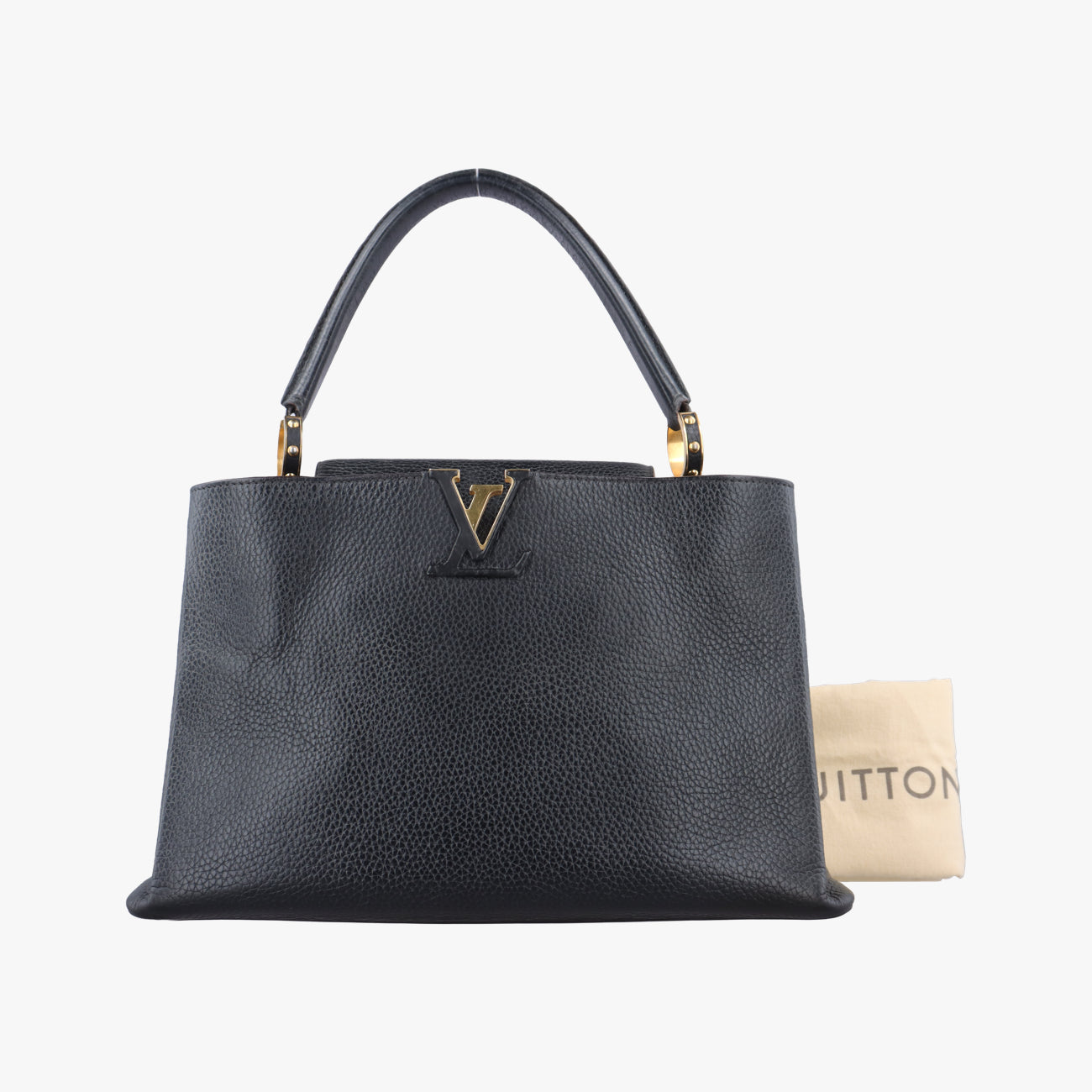 CapucinesPMNoirLeatherM48864AR1105カプシーヌPMノワールレザーM48864AR1105
