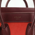 luggage nano shopperOrange×wine redLeatherW-AT-0174 W-CU-0174ラゲージナノショッパーオレンジ×ワインレッドレザーW-AT-0174 W-CU-0174