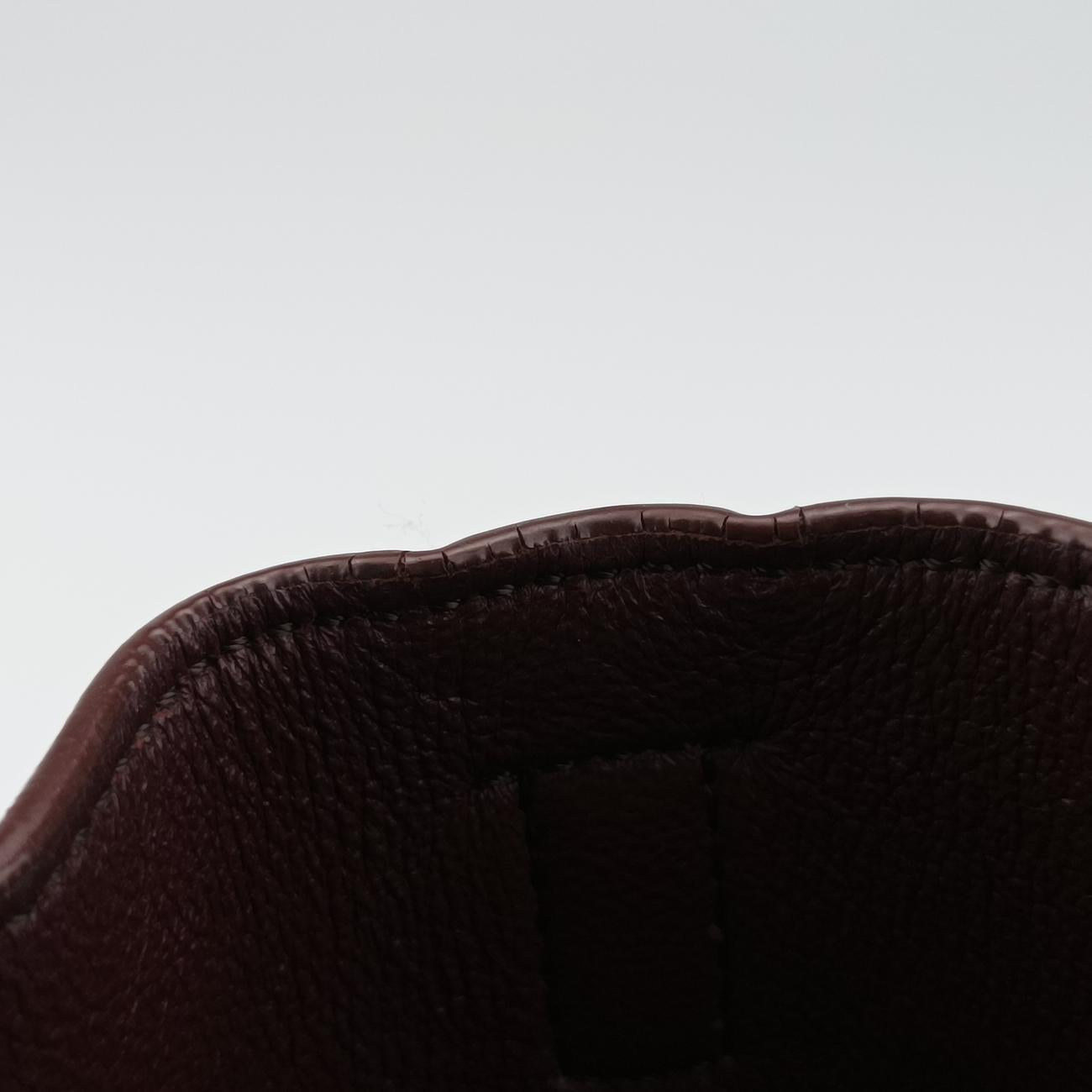 luggage nano shopperOrange×wine redLeatherW-AT-0174 W-CU-0174ラゲージナノショッパーオレンジ×ワインレッドレザーW-AT-0174 W-CU-0174