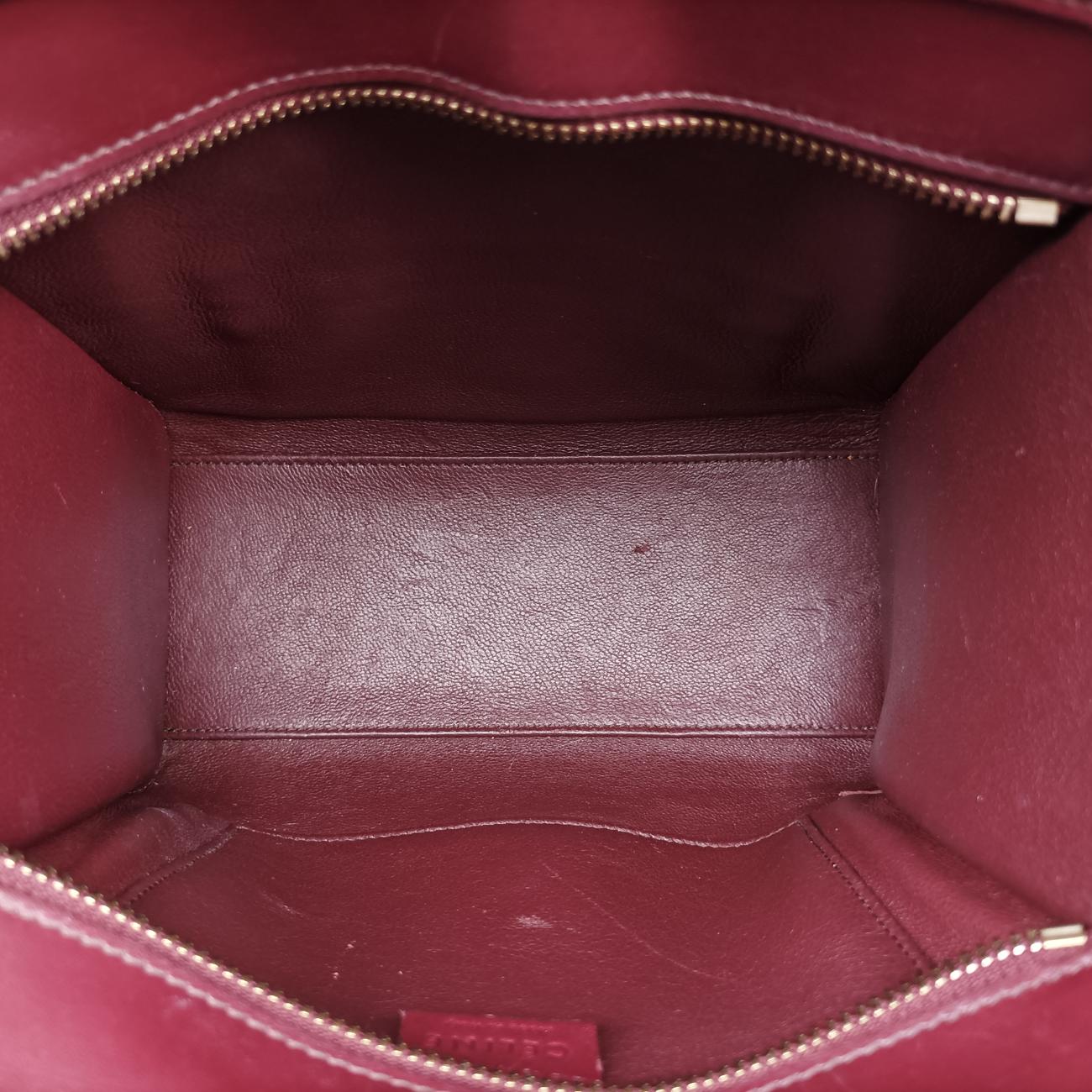 luggage nano shopperOrange×wine redLeatherW-AT-0174 W-CU-0174ラゲージナノショッパーオレンジ×ワインレッドレザーW-AT-0174 W-CU-0174