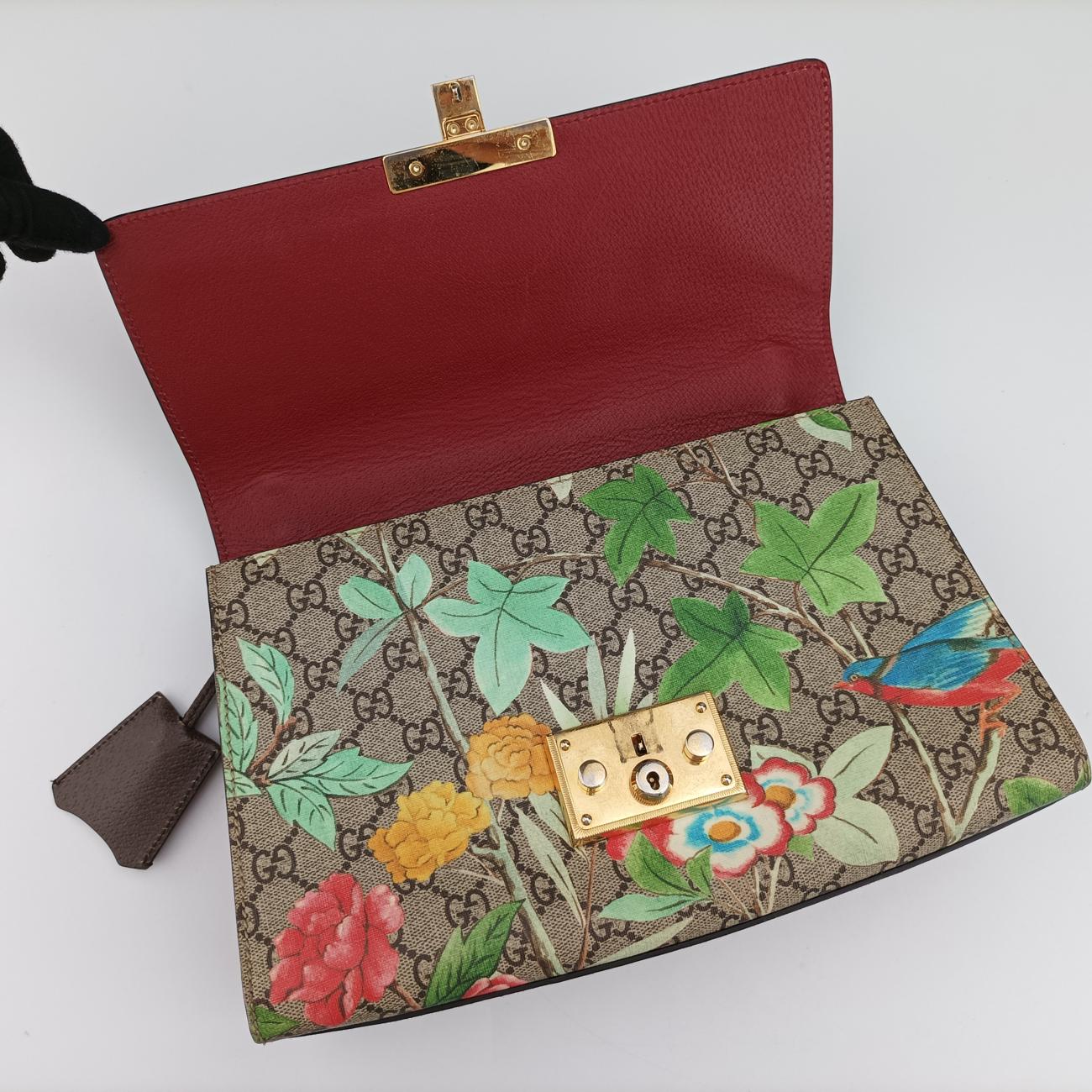 PadlockBeige×MulticolourPVC coated canvas409486C019450762パドロックベージュ×マルチカラーPVCコーティングキャンバス409486C019450762
