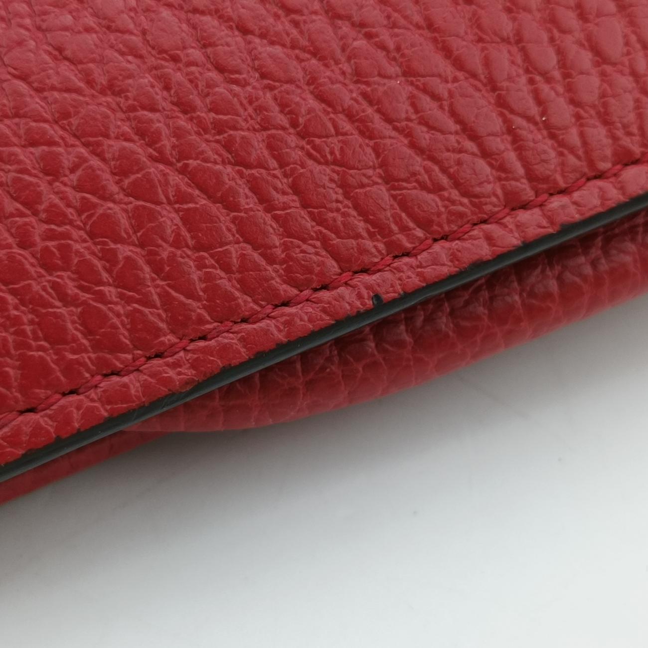 Interlocking GRedLeather510314インターロッキングGレッドレザー510314