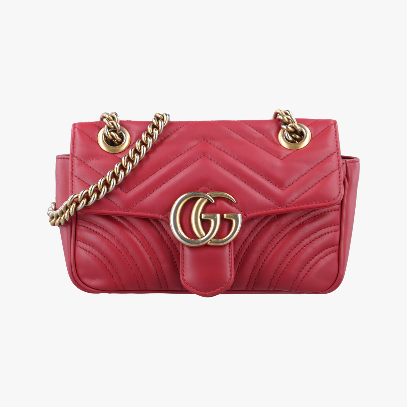 GG MarmontRedLeather446744B027768756GGマーモントレッドレザー446744B027768756