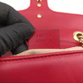GG MarmontRedLeather446744B027768756GGマーモントレッドレザー446744B027768756
