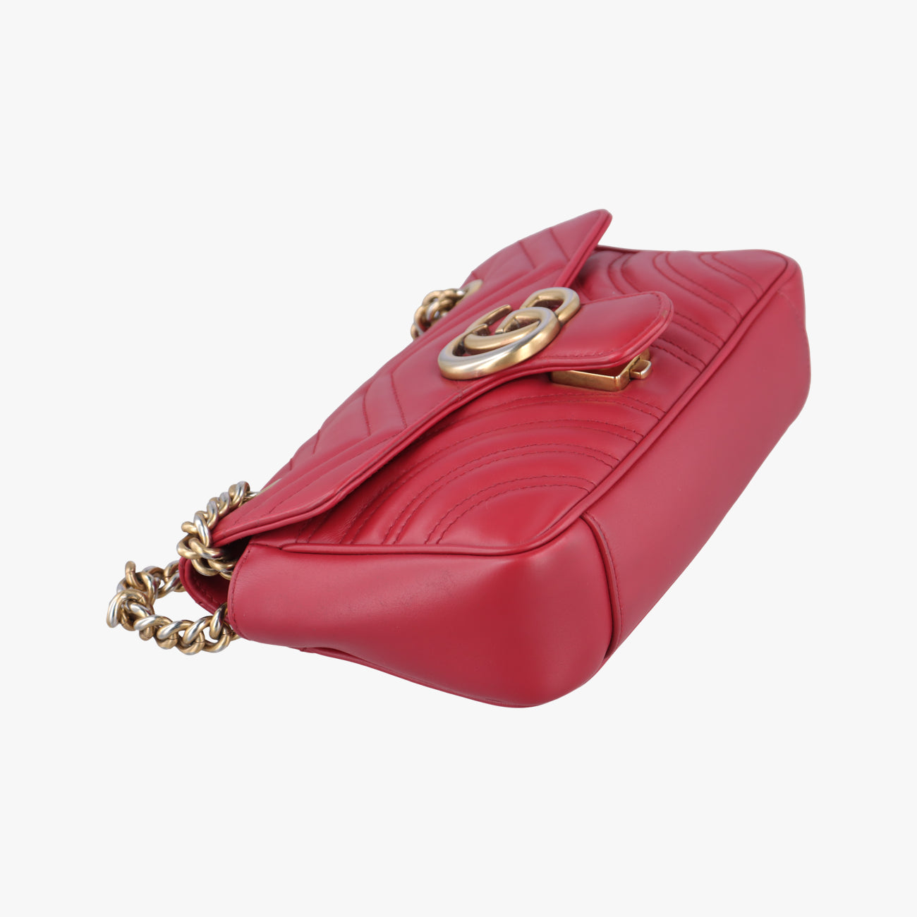 GG MarmontRedLeather446744B027768756GGマーモントレッドレザー446744B027768756