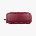 Ultra Stitch BowlerBordeauxLeatherA6652215195720ウルトラステッチボウラーボルドーレザーA6652215195720