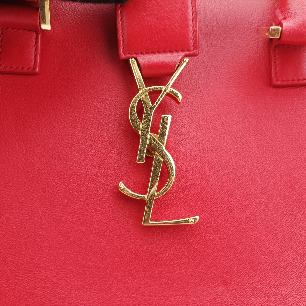 baby CabasRedLeather357395GNR357395.1114ベイビーカバスレッドレザー357395GNR357395.1114