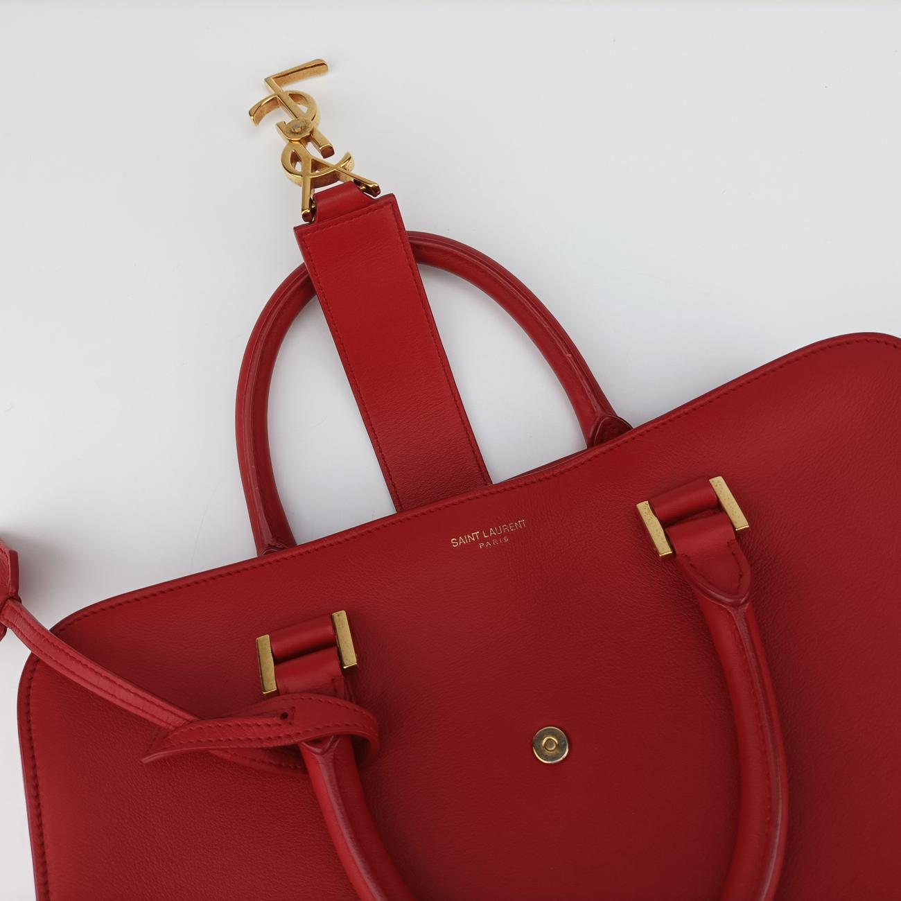 baby CabasRedLeather357395GNR357395.1114ベイビーカバスレッドレザー357395GNR357395.1114