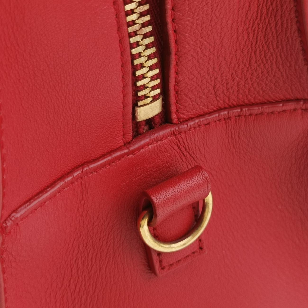baby CabasRedLeather357395GNR357395.1114ベイビーカバスレッドレザー357395GNR357395.1114