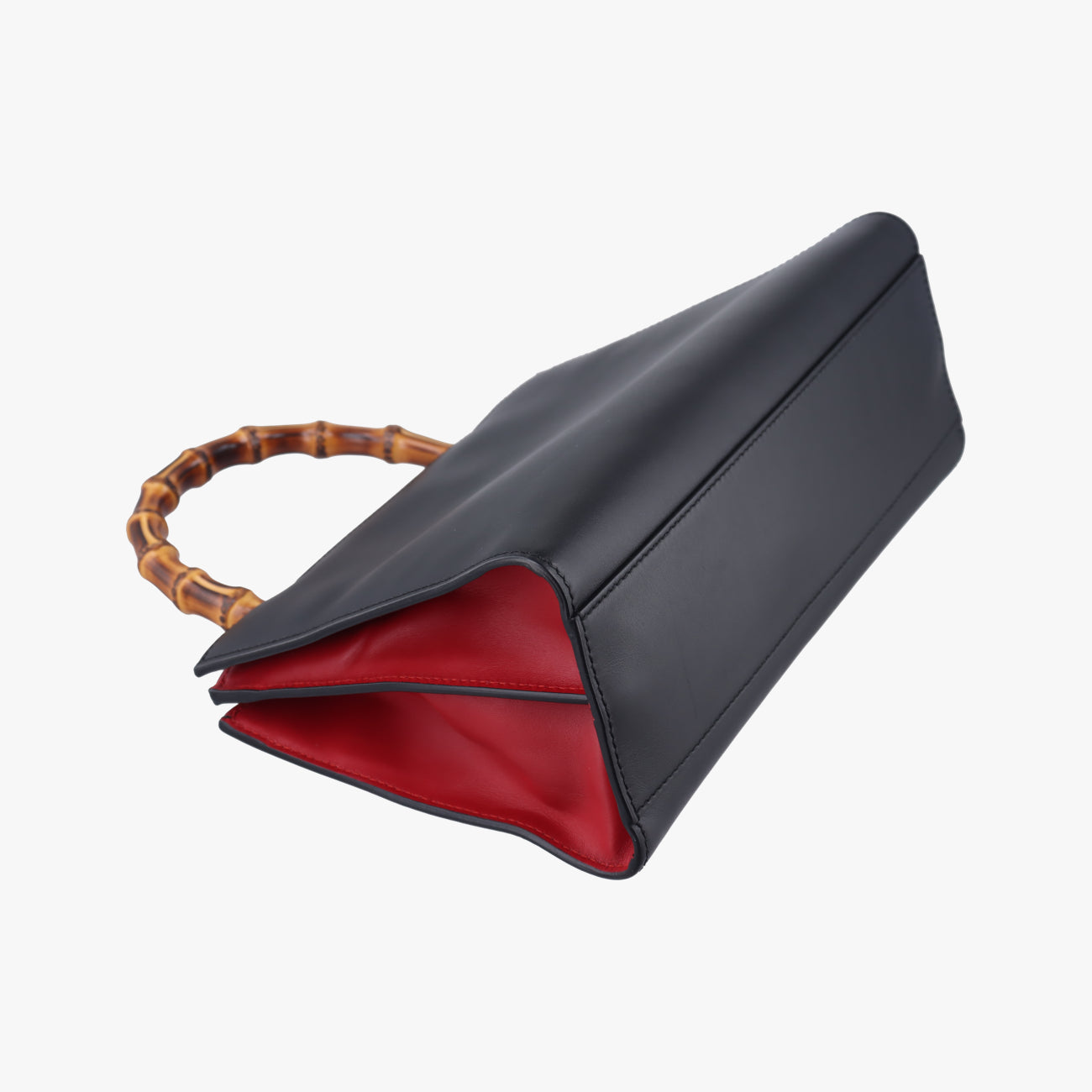 Bamboo Web NymphaeaBlackLeather459075G022371401ニムフェア バンブー ウェブブラックレザー459075G022371401