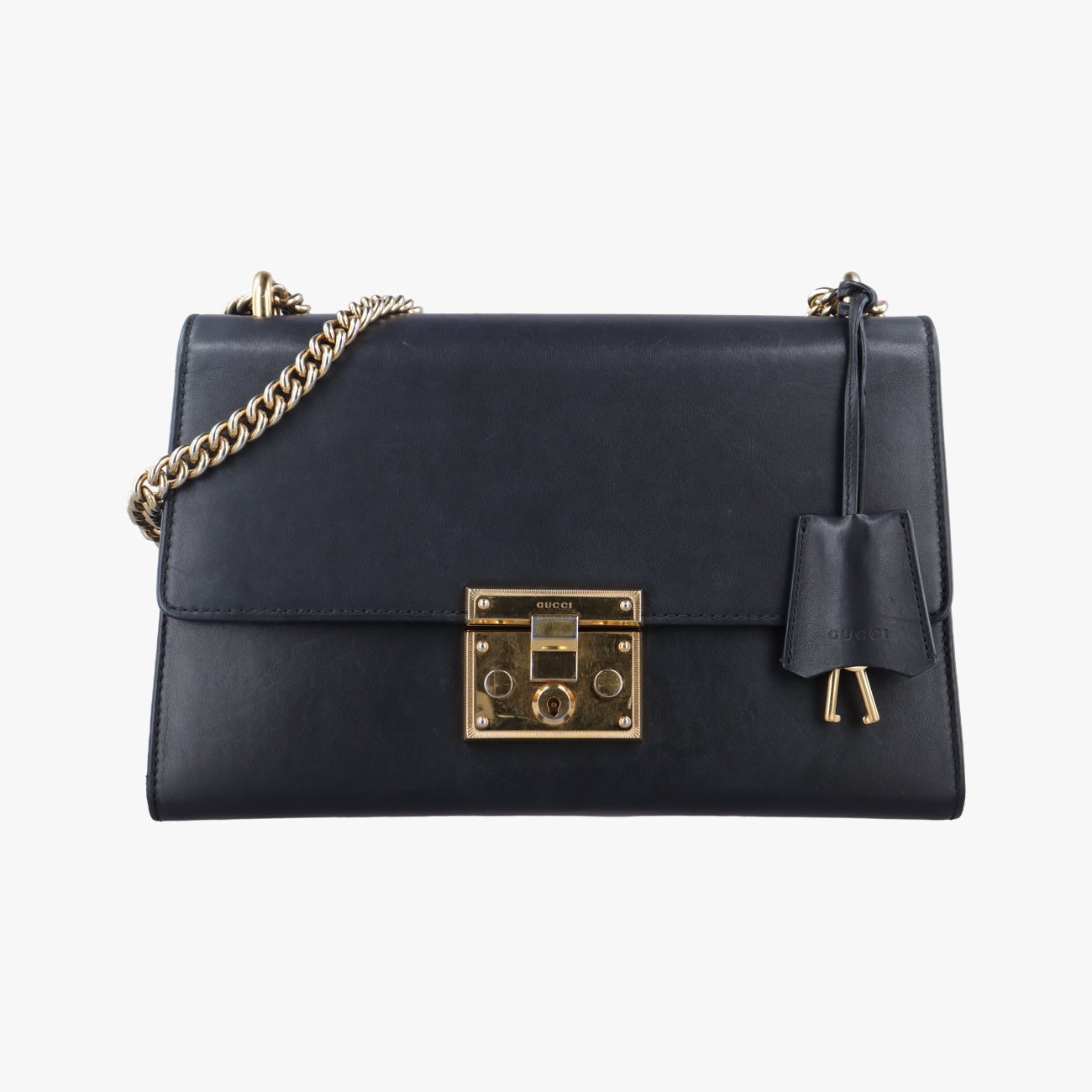 PadlockBlackLeather409486H020388804パドロックブラックレザー409486H020388804