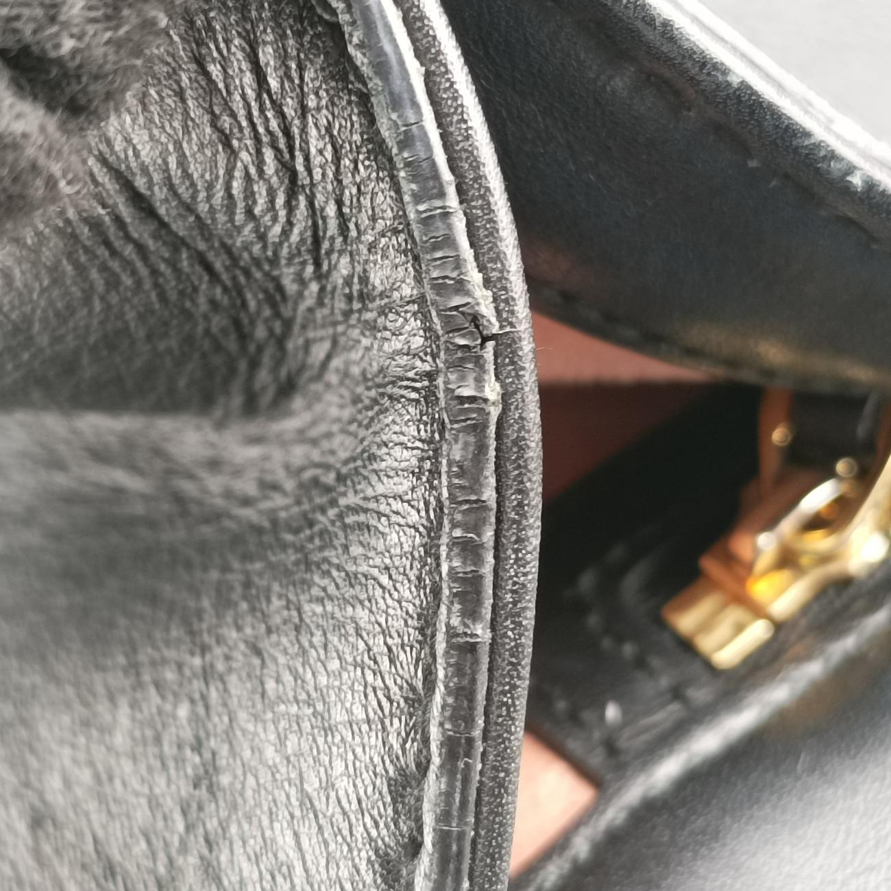 PadlockBlackLeather409486H020388804パドロックブラックレザー409486H020388804