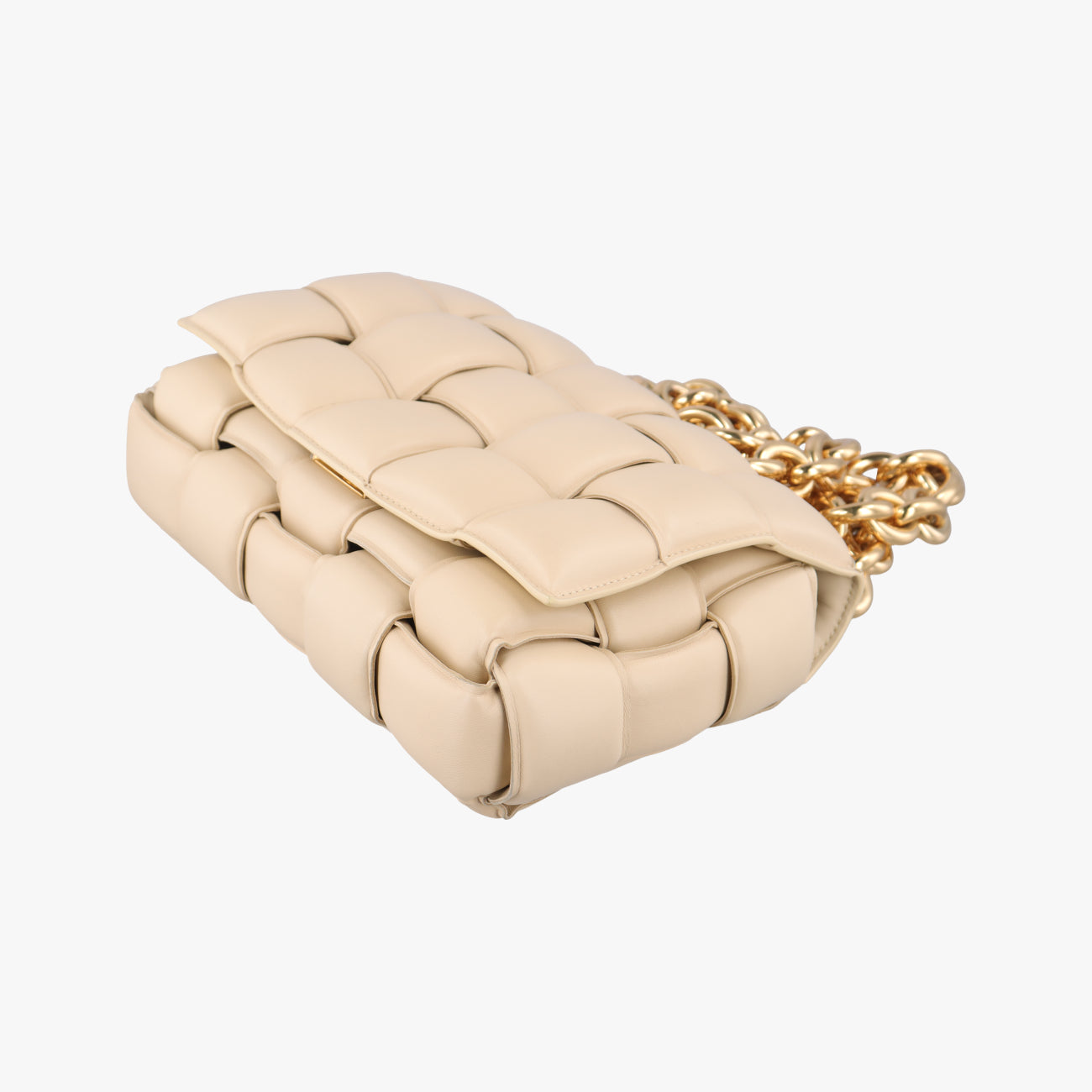 The Chain CassetteBeigelambskinB02916973Mザ チェーン カセットベージュラムスキンB02916973M
