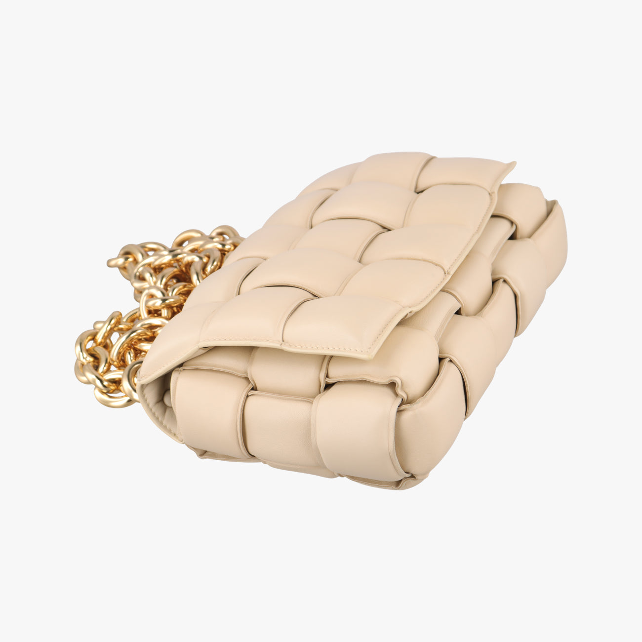 The Chain CassetteBeigelambskinB02916973Mザ チェーン カセットベージュラムスキンB02916973M
