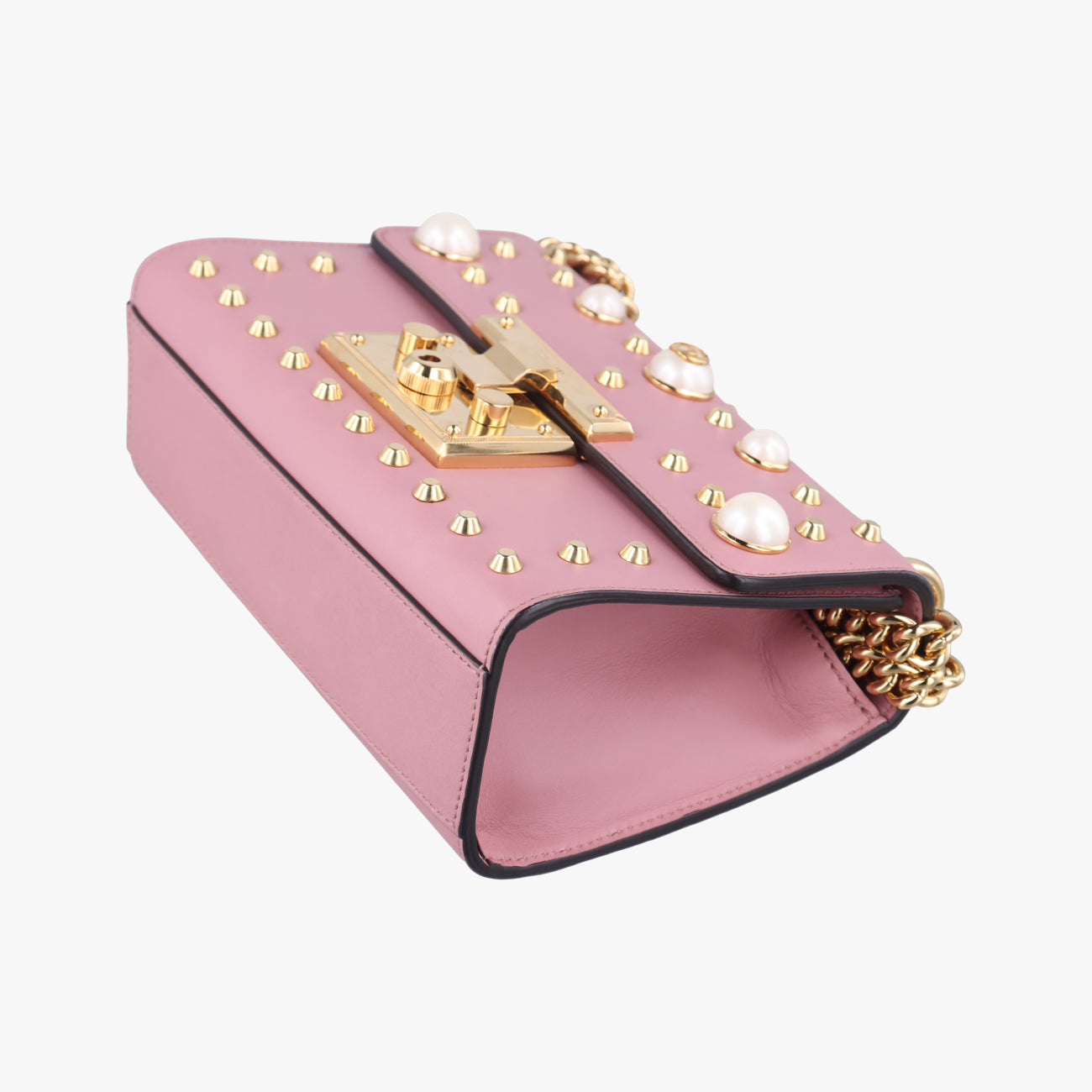 PadlockPinkLeather432182I019674199パドロックピンクレザー432182I019674199