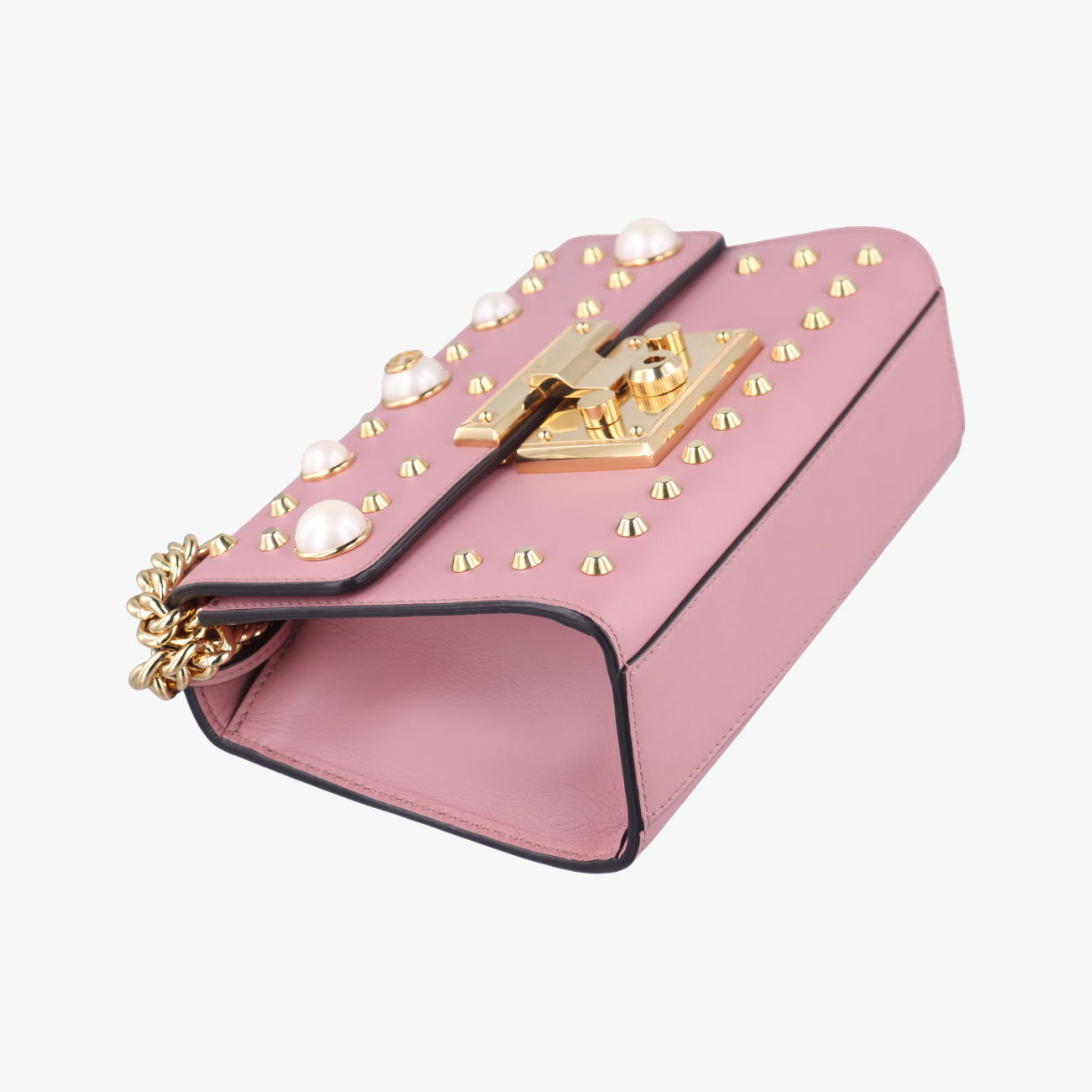 PadlockPinkLeather432182I019674199パドロックピンクレザー432182I019674199