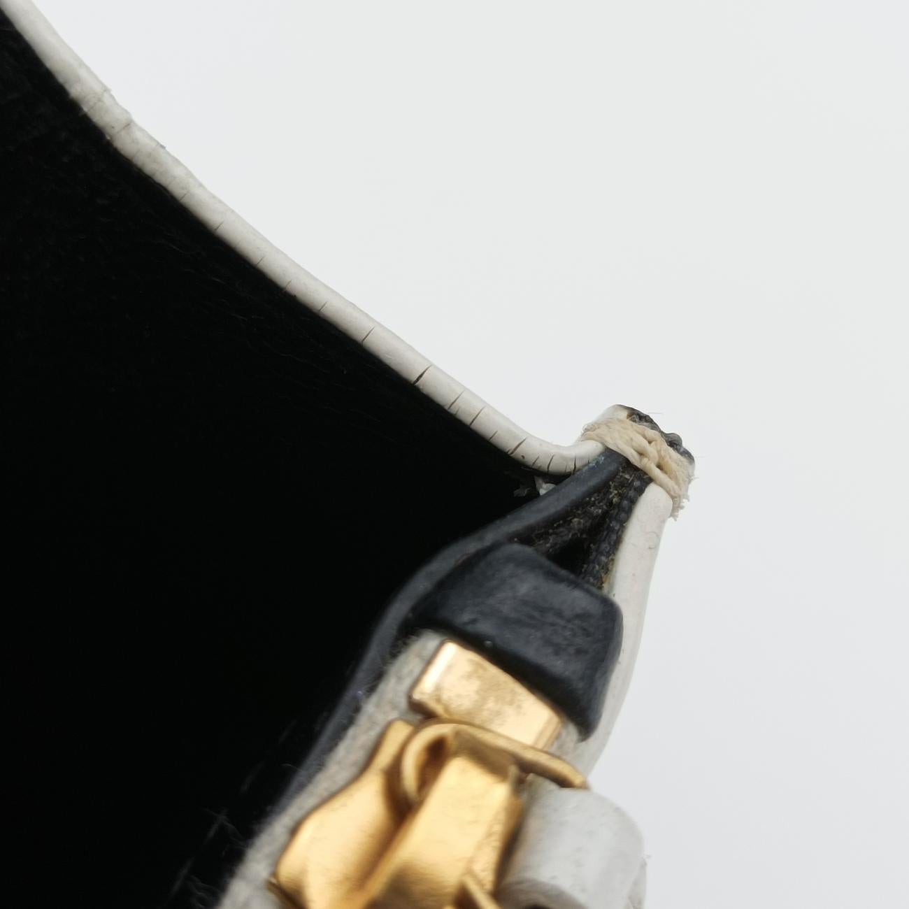 SUNSETBlack×whiteLeather452157GUE452157.0118サンセットブラック×ホワイトレザー452157GUE452157.0118