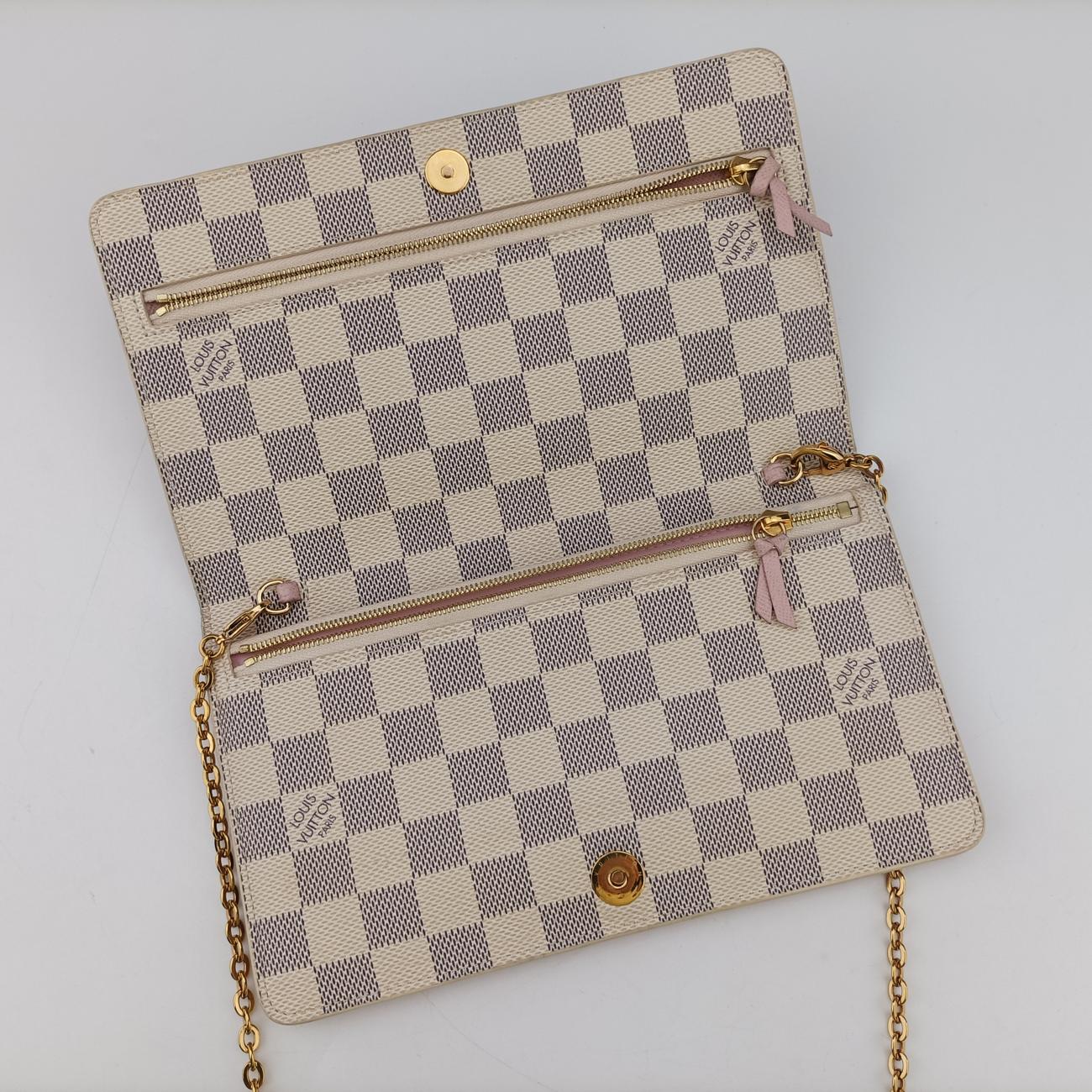Summer Trunks Pochette Week-EndAzur×MulticolorDamier CanvasN60108UB1198サマートランク ポシェット ウィークエンドアズール×マルチカラーダミエキャンバスN60108UB1198