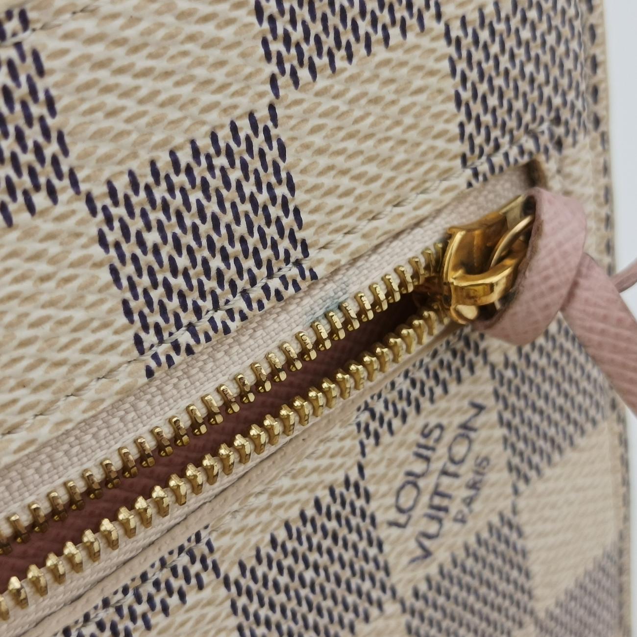 Summer Trunks Pochette Week-EndAzur×MulticolorDamier CanvasN60108UB1198サマートランク ポシェット ウィークエンドアズール×マルチカラーダミエキャンバスN60108UB1198