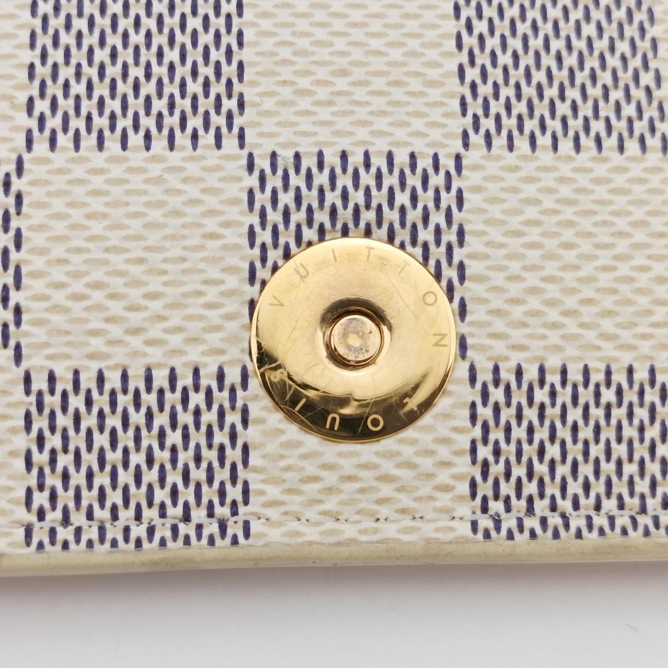Summer Trunks Pochette Week-EndAzur×MulticolorDamier CanvasN60108UB1198サマートランク ポシェット ウィークエンドアズール×マルチカラーダミエキャンバスN60108UB1198