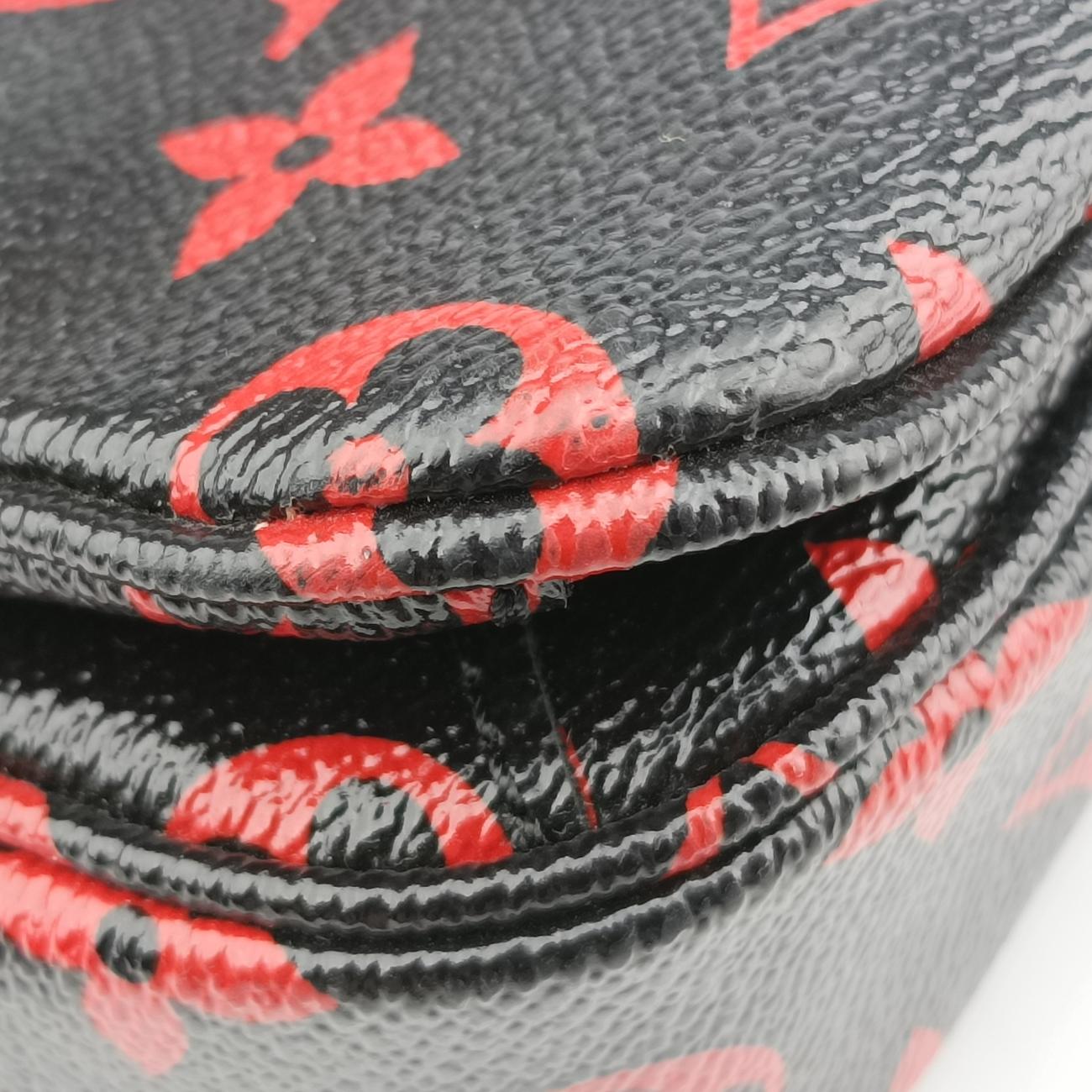 Pochette Metis MMNoir×ROUGEMonogram InfrarougeM41462DR0127ポシェット メティス MMノワール×ルージュモノグラム アンフラルージュM41462DR0127