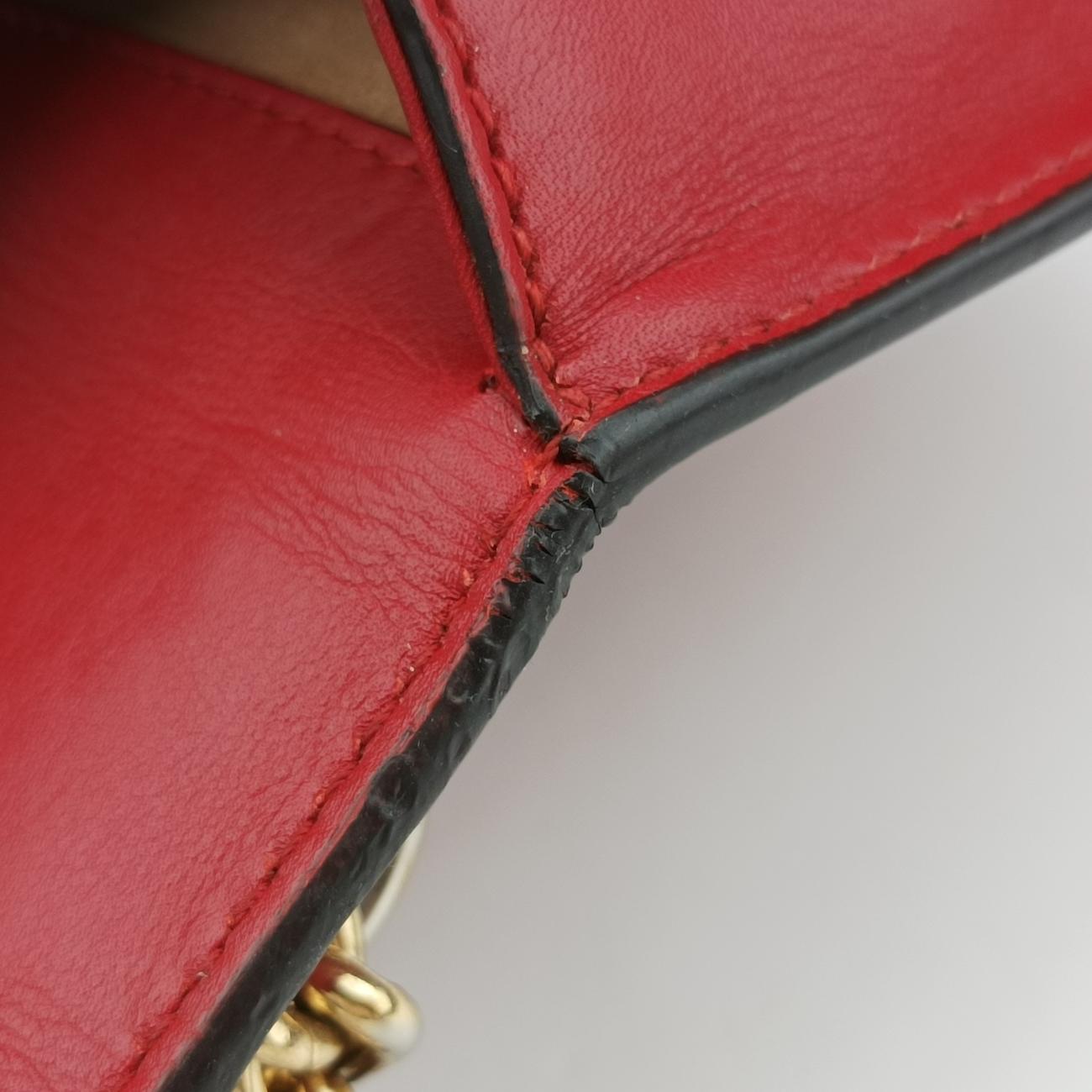 PadlockRedLeather432182D021174160パドロックレッドレザー432182D021174160