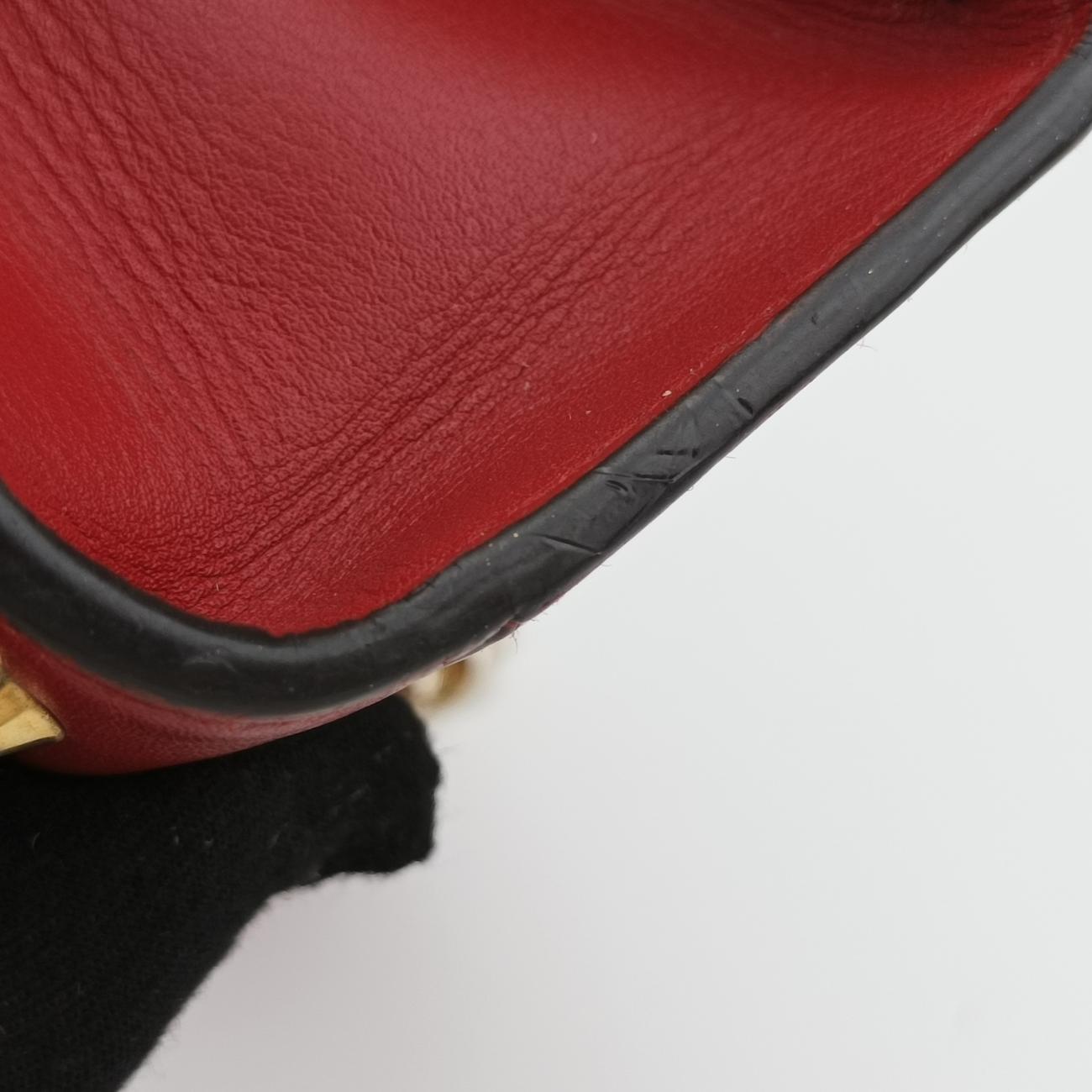 PadlockRedLeather432182D021174160パドロックレッドレザー432182D021174160