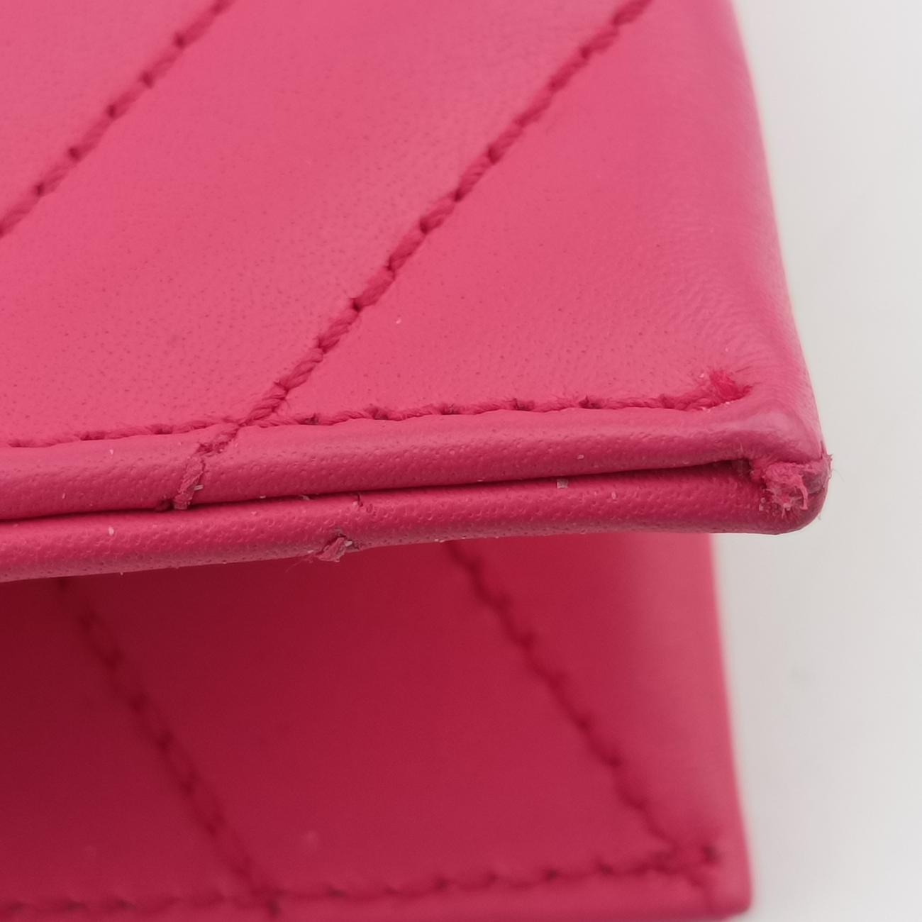 MONOGRAM envelopePinkLeather347548ARS347548.0214モノグラム エンベロープピンクレザー347548ARS347548.0214