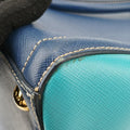 Bicolor ToteBlue×Light blueSAFFIANO Leather7/A 165バイカラーブルー×ライトブルーサフィアーノレザー7/A 165