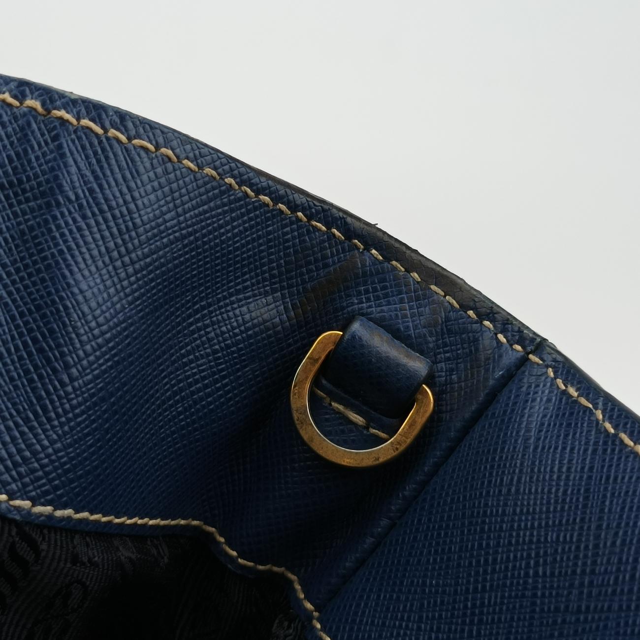 Bicolor ToteBlue×Light blueSAFFIANO Leather7/A 165バイカラーブルー×ライトブルーサフィアーノレザー7/A 165