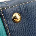 Bicolor ToteBlue×Light blueSAFFIANO Leather7/A 165バイカラーブルー×ライトブルーサフィアーノレザー7/A 165