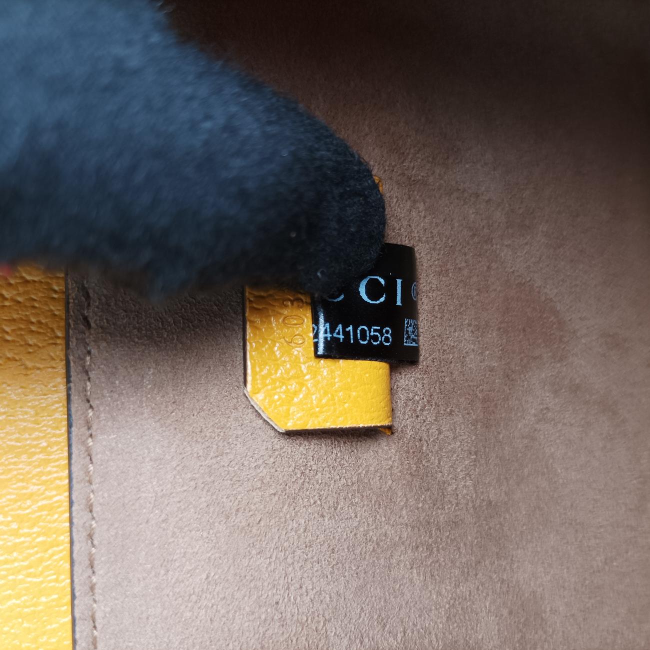 GG flora Padlock BambooMulticolourPVC coated canvas603221E032441058GGアップル パドロック バンブーマルチカラーPVCコーティングキャンバス603221E032441058