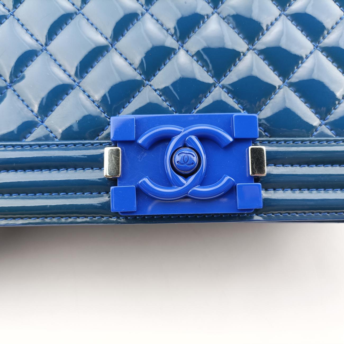 BOY CHANELBluePatentA9269320479965ボーイシャネルブルーパテントA9269320479965