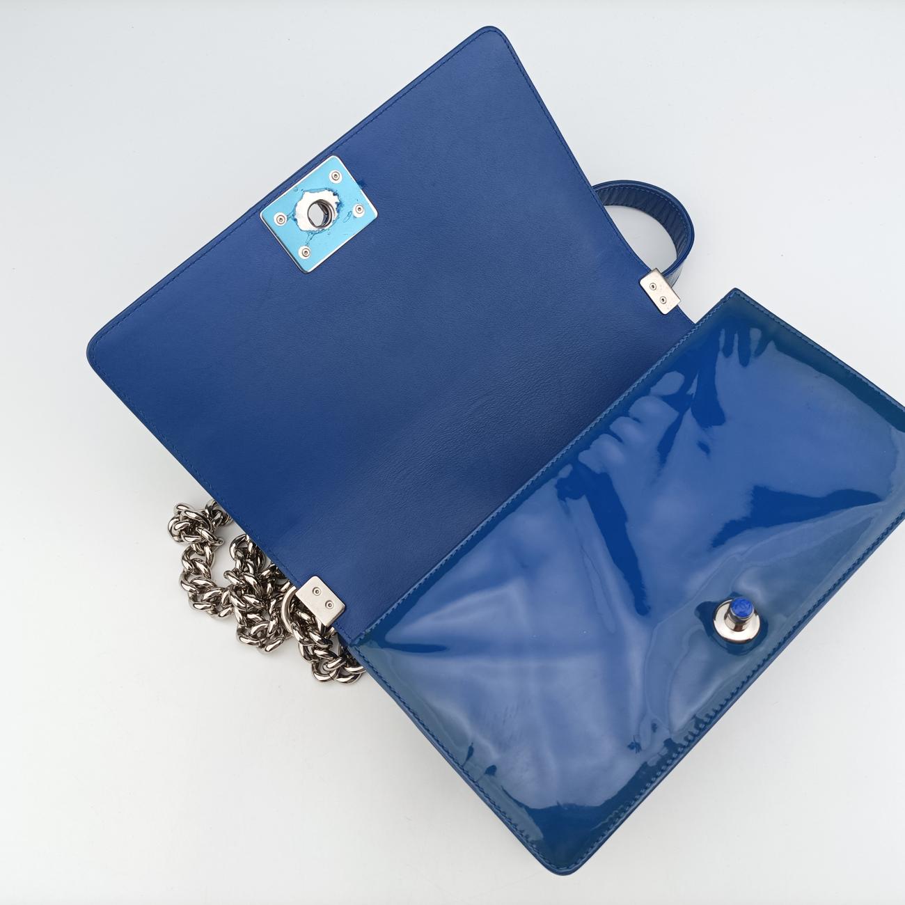 BOY CHANELBluePatentA9269320479965ボーイシャネルブルーパテントA9269320479965