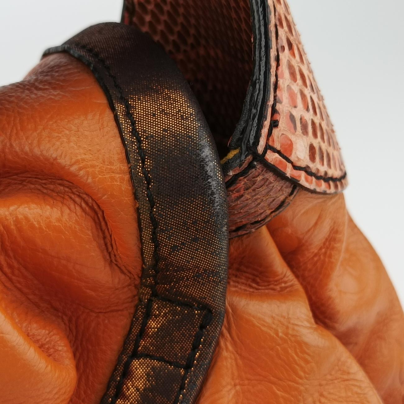 Kalahari PMJAUNEMonogram Exotic Leather x PythonM97000RC0099カラハリPMジョーヌモノグラム エキゾチック レザー ×パイソンM97000RC0099