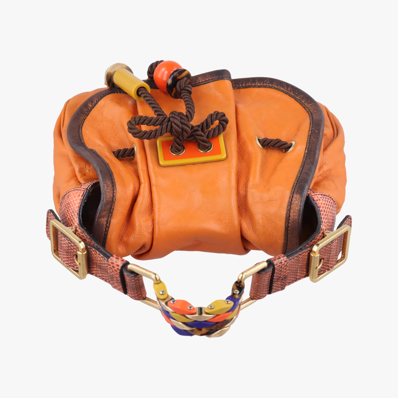 Kalahari PMJAUNEMonogram Exotic Leather x PythonM97000RC0099カラハリPMジョーヌモノグラム エキゾチック レザー ×パイソンM97000RC0099