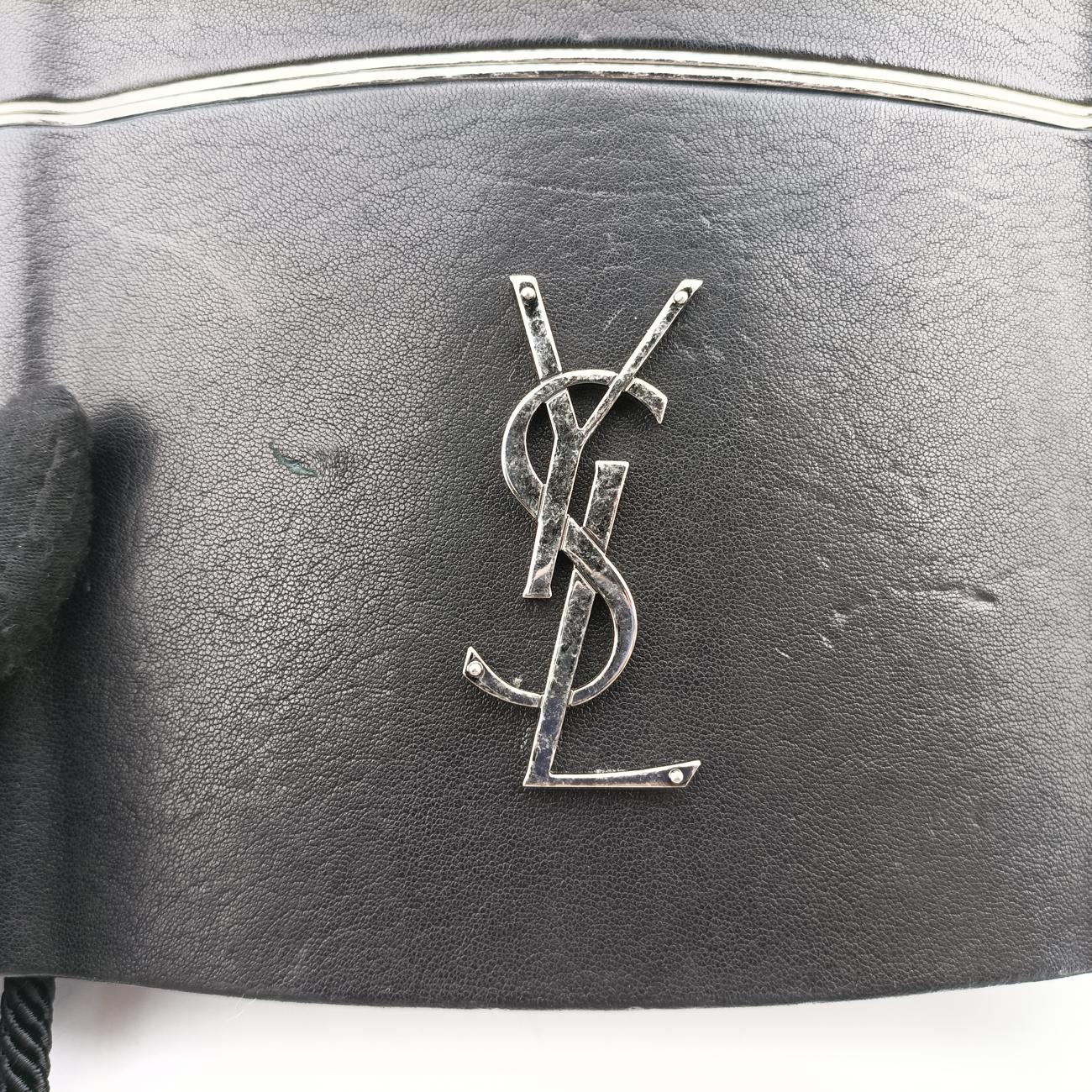 Opium box bagBlackLeather533198YSL533198.0718アヘンボックスバッグブラックレザー533198YSL533198.0718