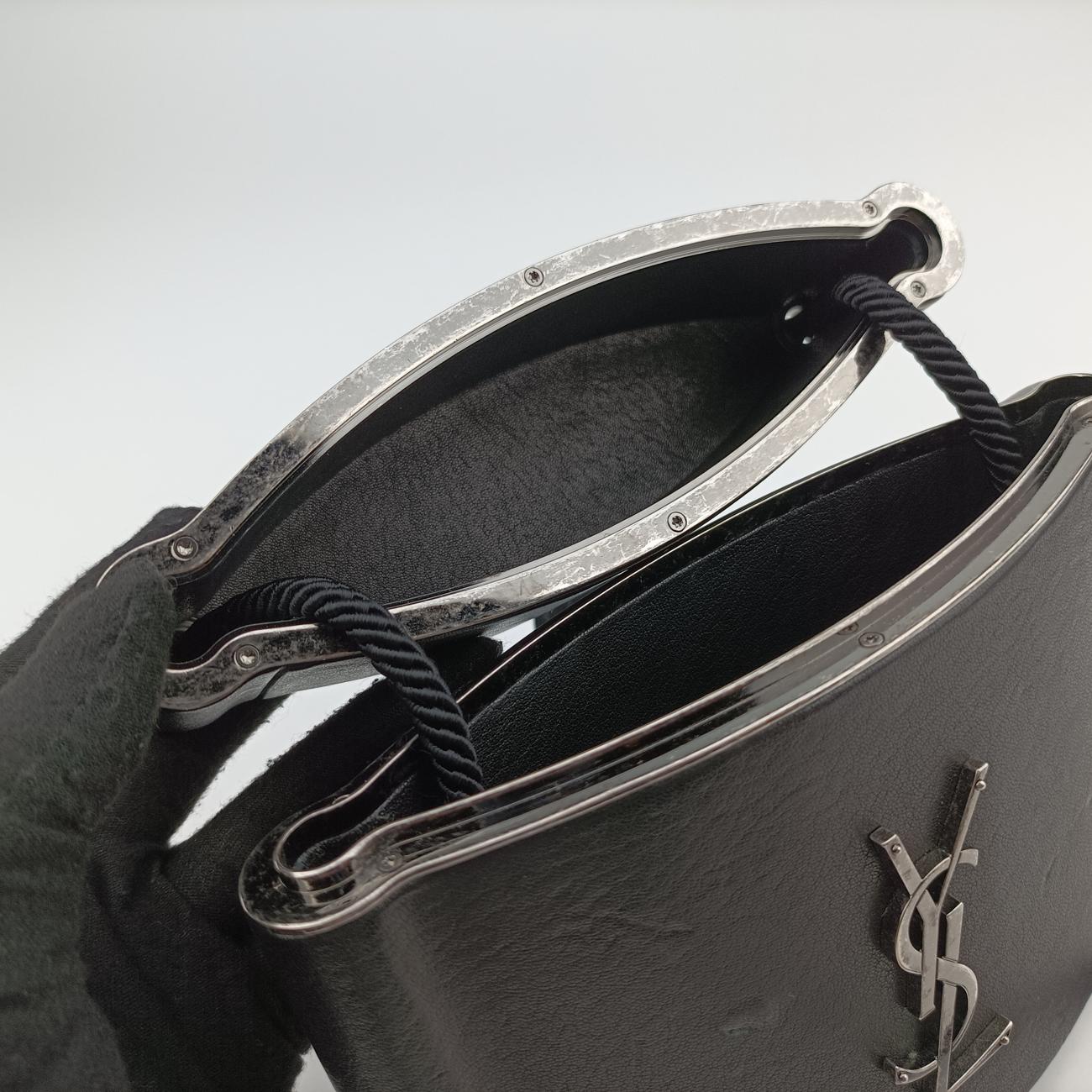 Opium box bagBlackLeather533198YSL533198.0718アヘンボックスバッグブラックレザー533198YSL533198.0718