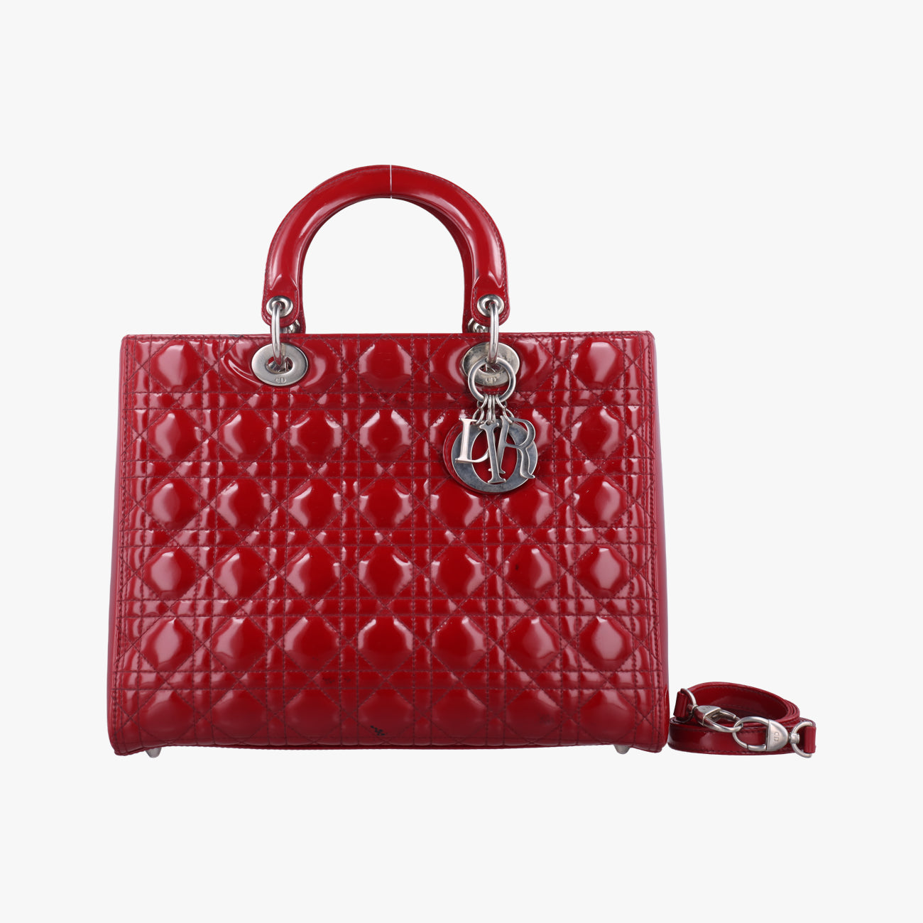 Lady DiorRedPatent16-BO-0111 Bレディディオールレッドパテント16-BO-0111 B