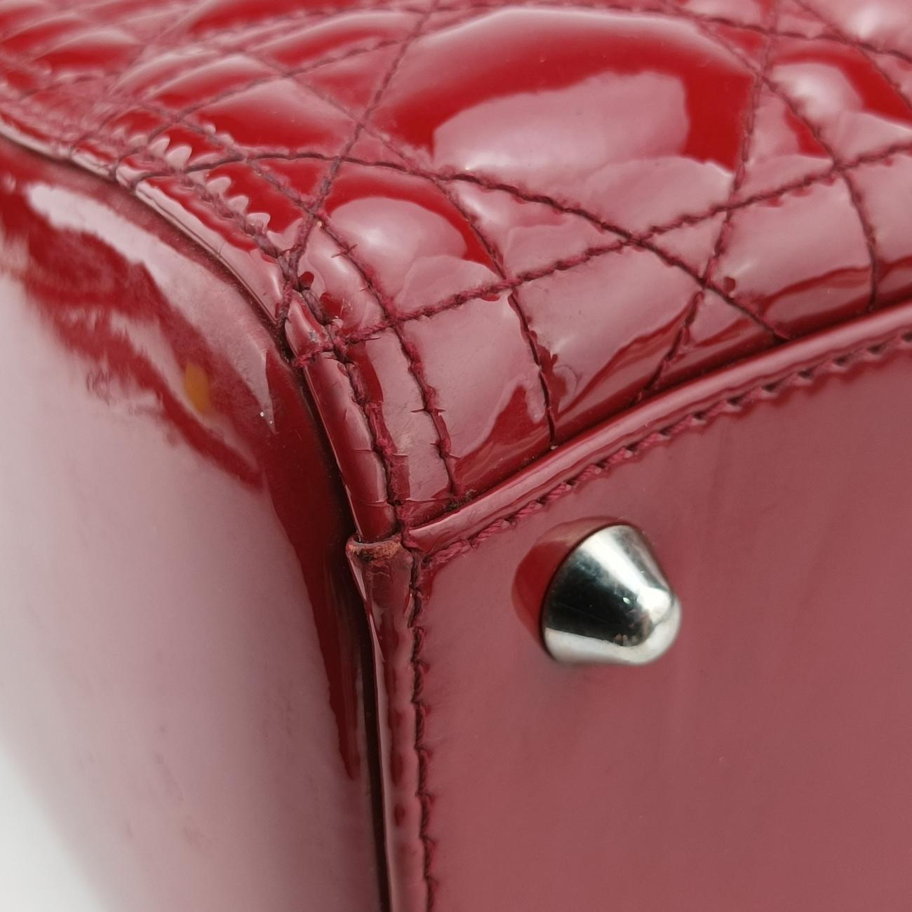 Lady DiorRedPatent16-BO-0111 Bレディディオールレッドパテント16-BO-0111 B