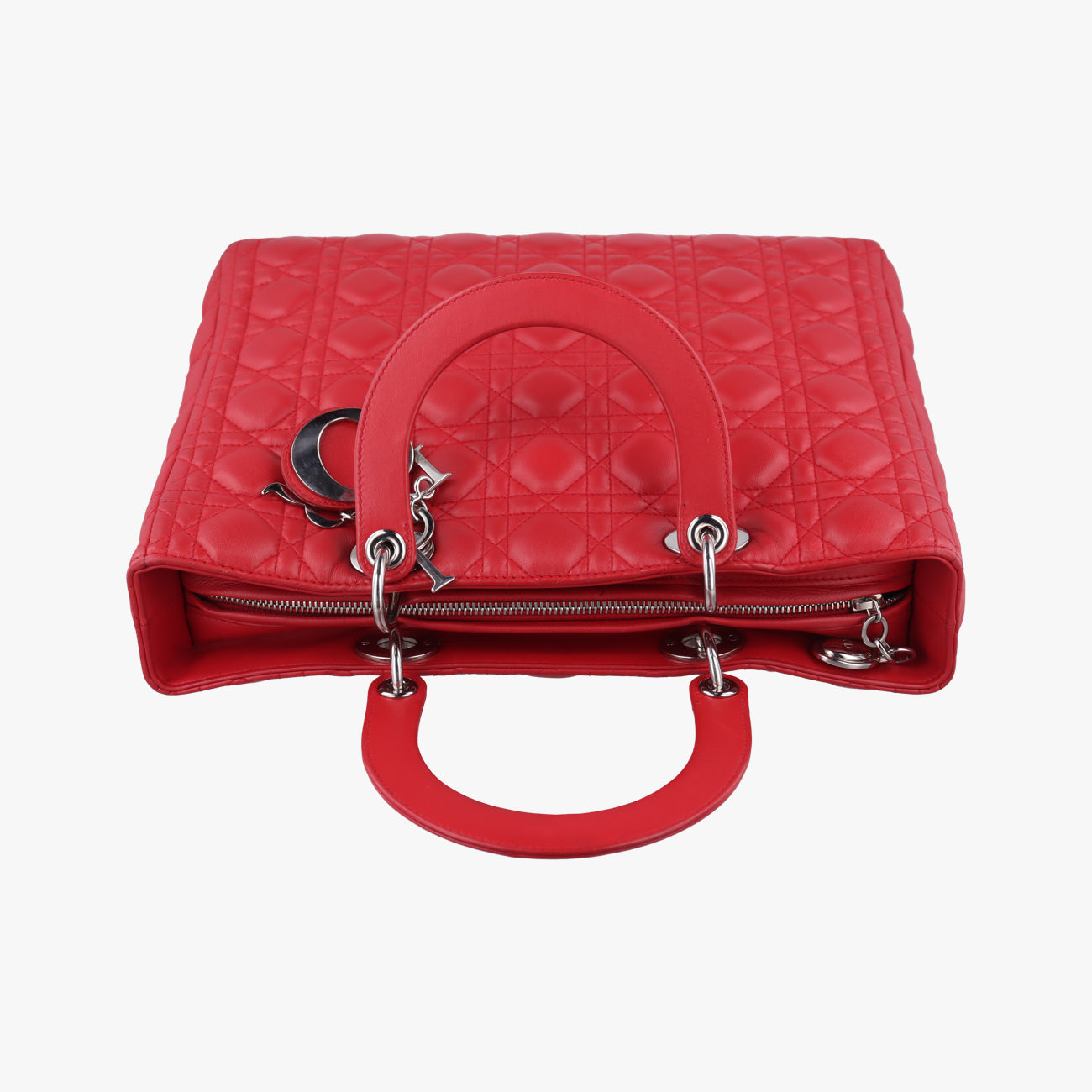 Lady DiorRedlambskin08-MA-0191レディディオールレッドラムスキン08-MA-0191