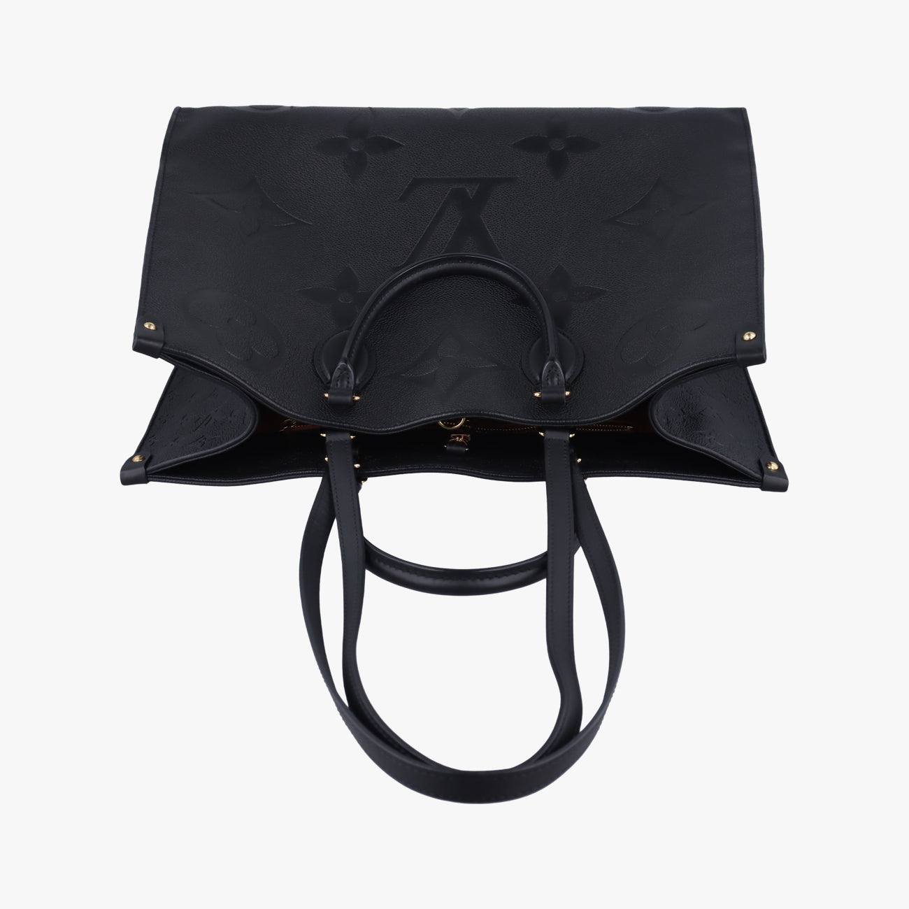 OnTheGo GMNoirMonogram Empreinte GiantM44925ICチップオンザゴーGMノワールモノグラム アンプラントM44925ICチップ
