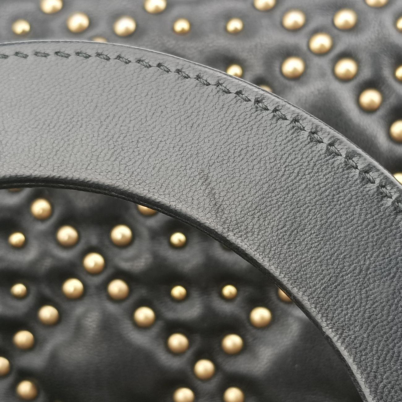 Lady DiorBlacklambskin16-BO-0127レディディオールブラックラムスキン16-BO-0127
