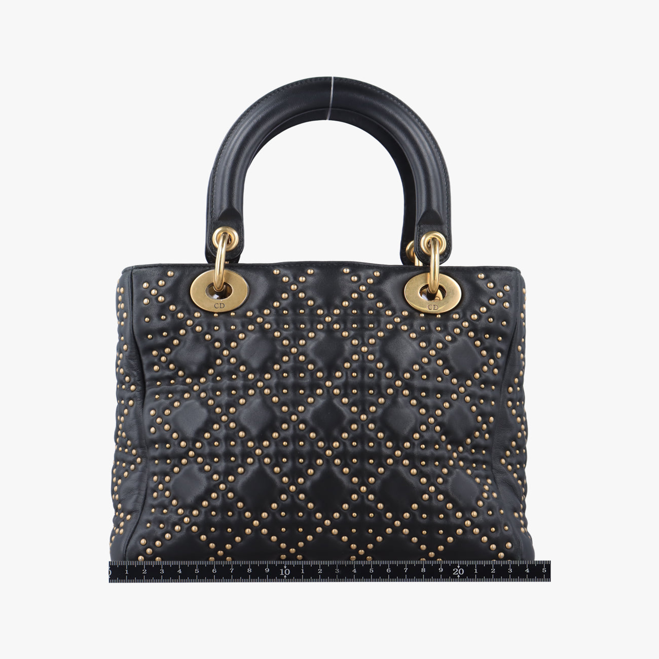Lady DiorBlacklambskin16-BO-0127レディディオールブラックラムスキン16-BO-0127