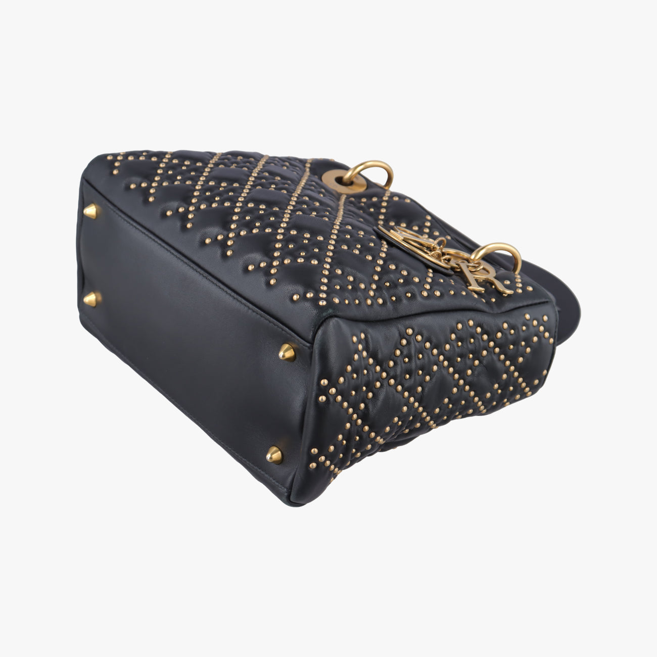 Lady DiorBlacklambskin16-BO-0127レディディオールブラックラムスキン16-BO-0127
