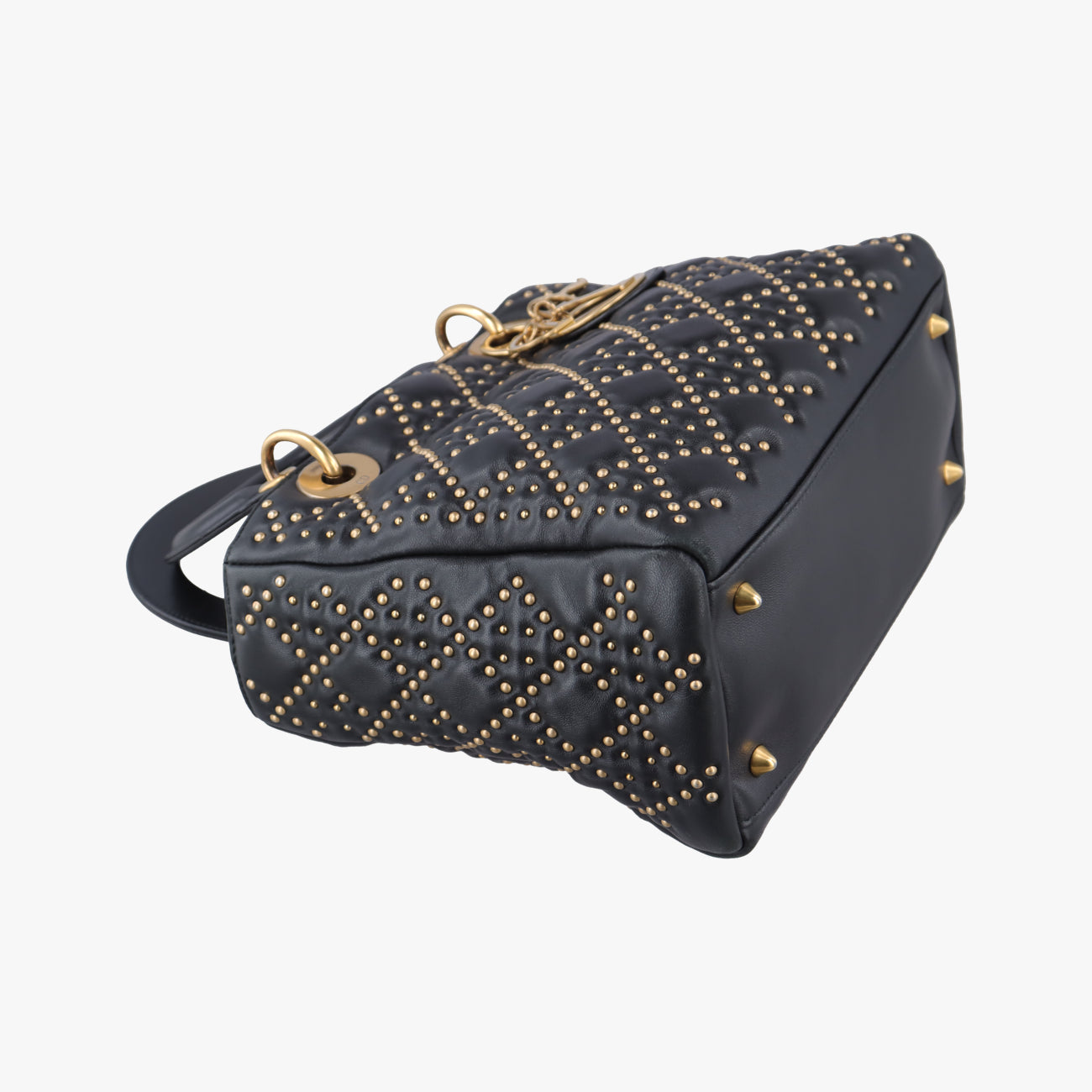 Lady DiorBlacklambskin16-BO-0127レディディオールブラックラムスキン16-BO-0127