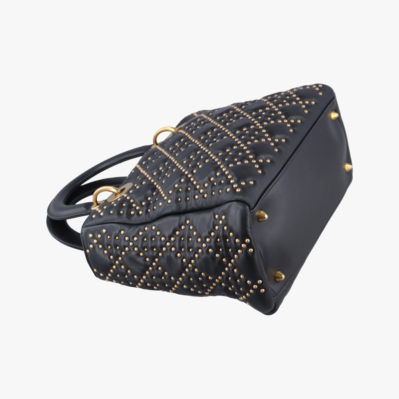 Lady DiorBlacklambskin16-BO-0127レディディオールブラックラムスキン16-BO-0127
