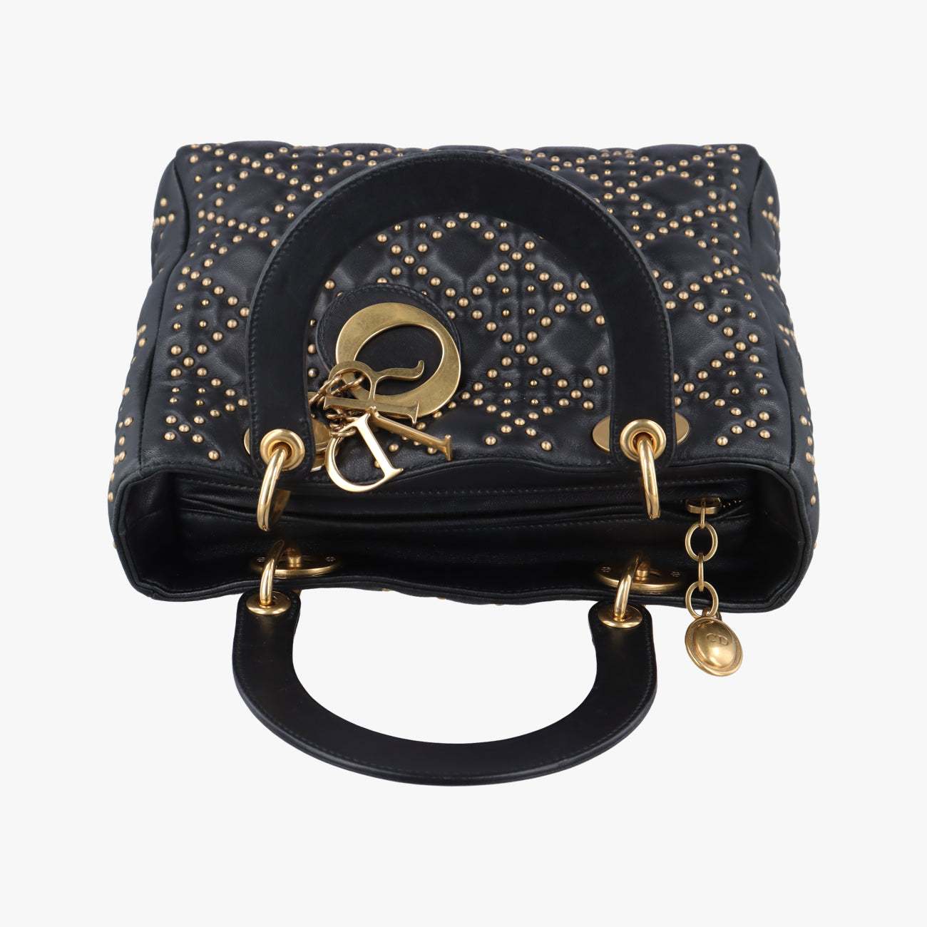 Lady DiorBlacklambskin16-BO-0127レディディオールブラックラムスキン16-BO-0127